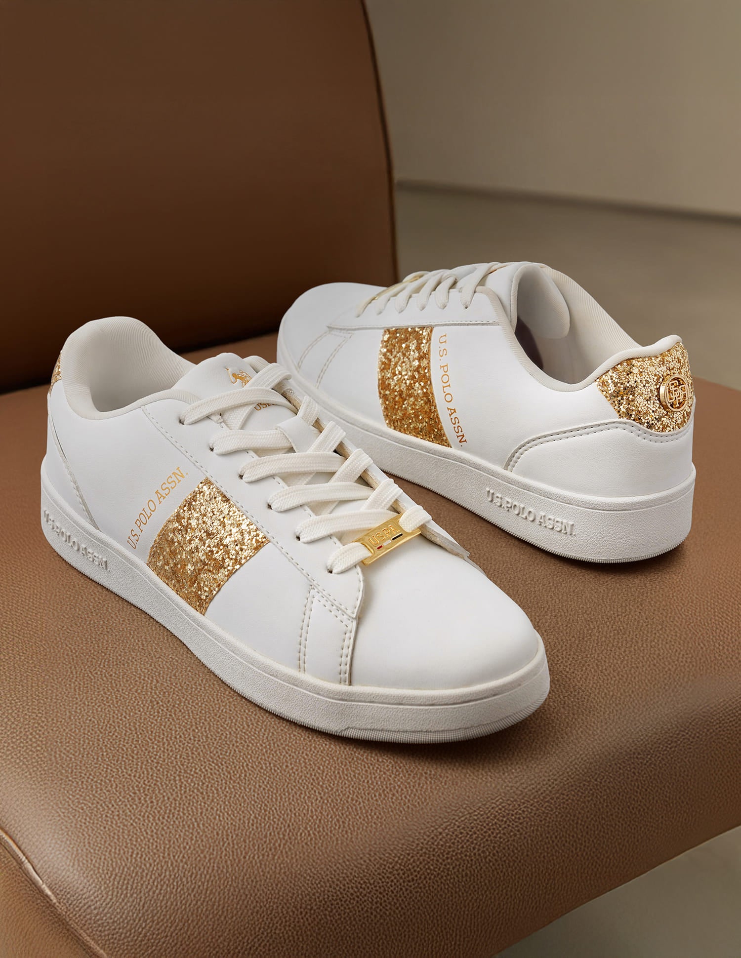 Kate 3.0 Off White Sneakers Shoes Off White - U.S. Polo Assn. India | Large