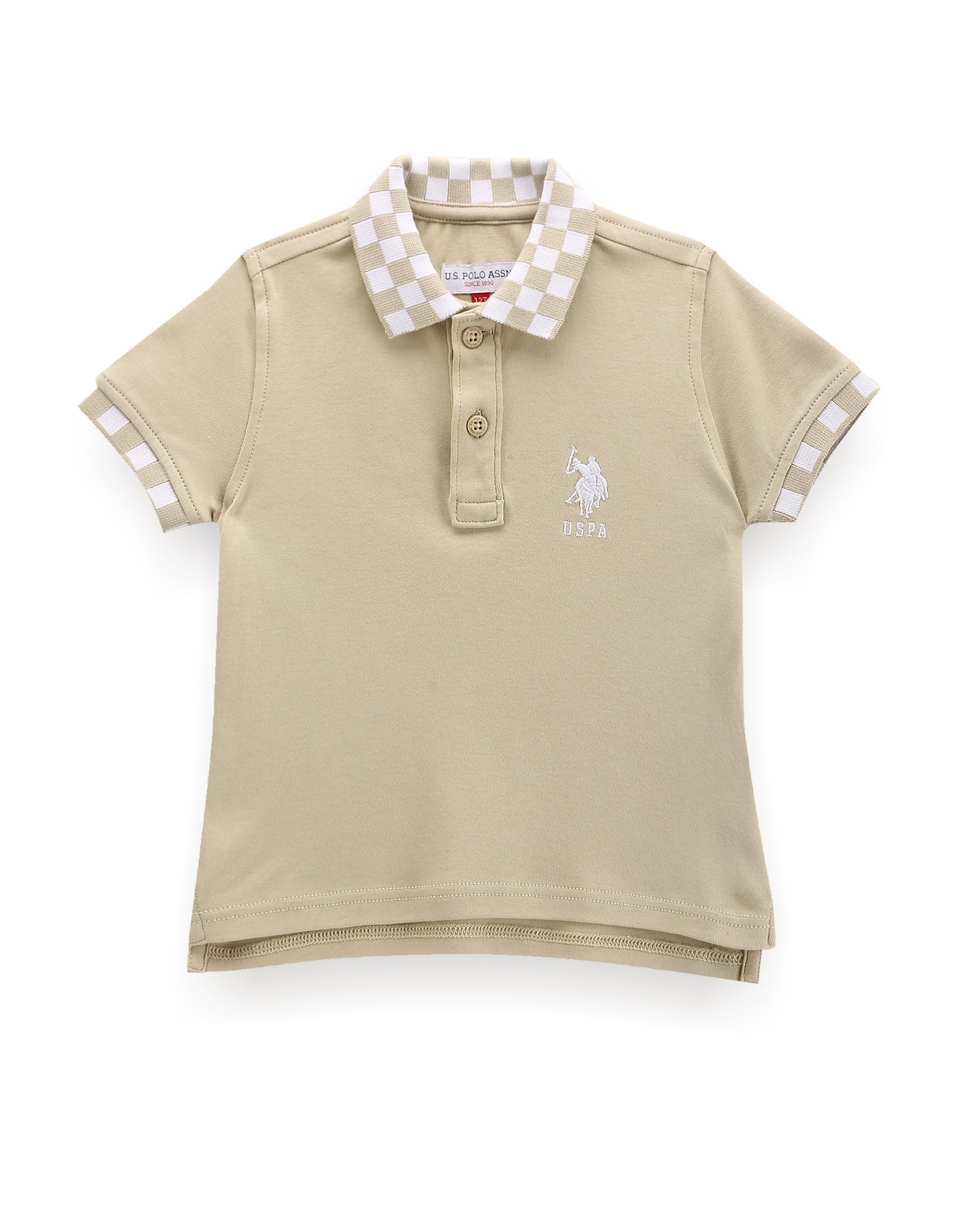 Boys Solid Polo Shirt