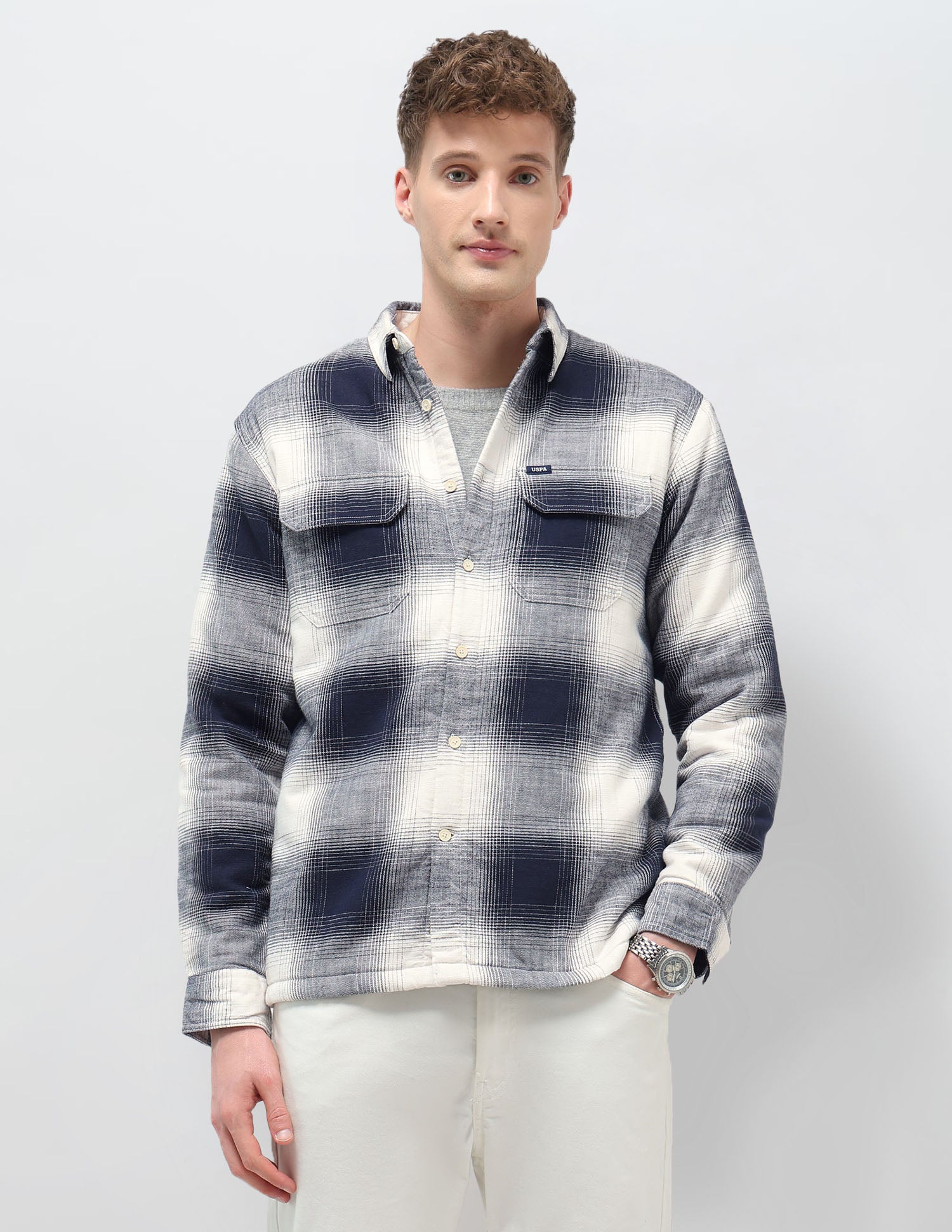 Tartan Checked Slim Fit Shirt