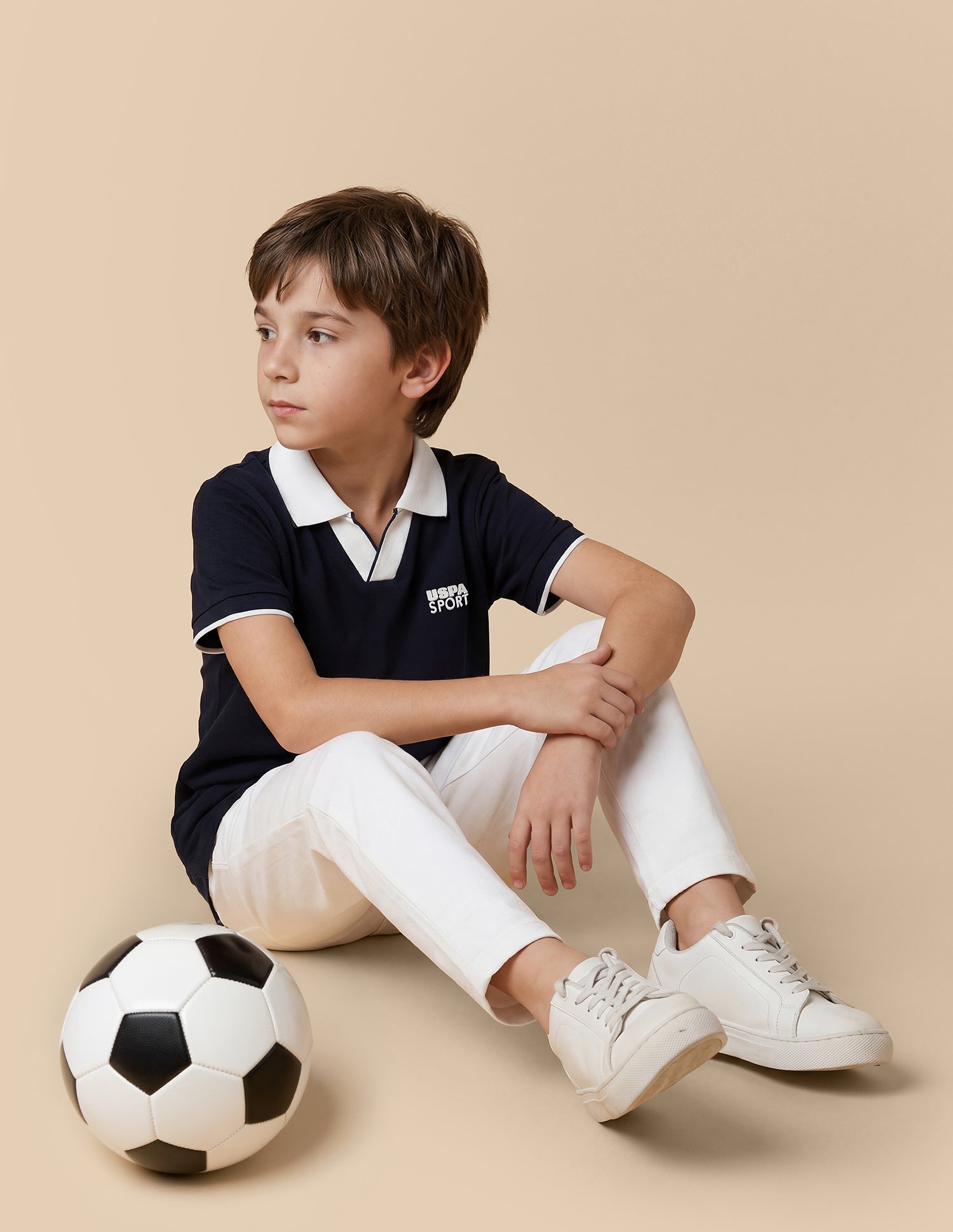 Solid Regular Fit Polo Shirt