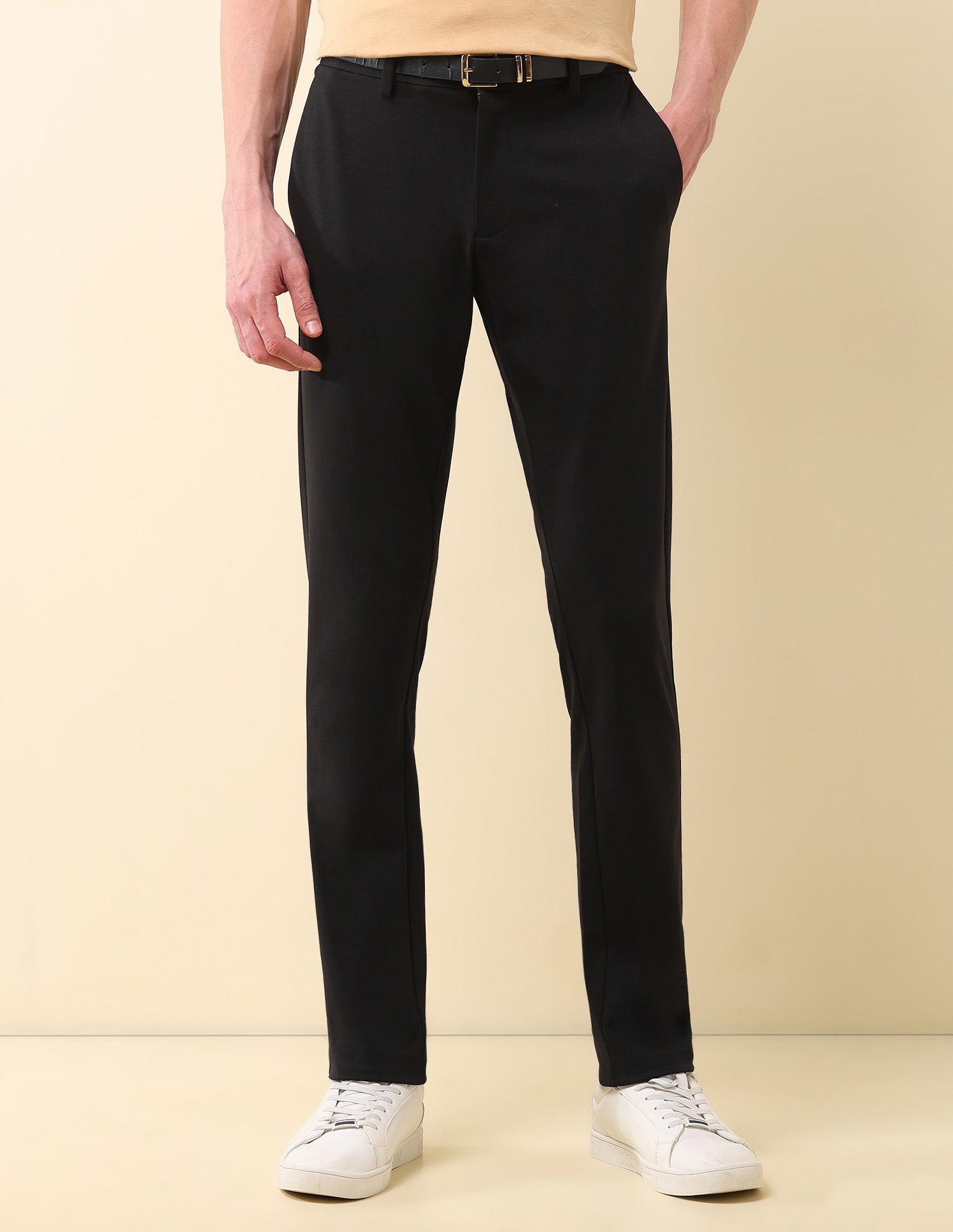 Mid Rise Austin Slim Fit Trousers