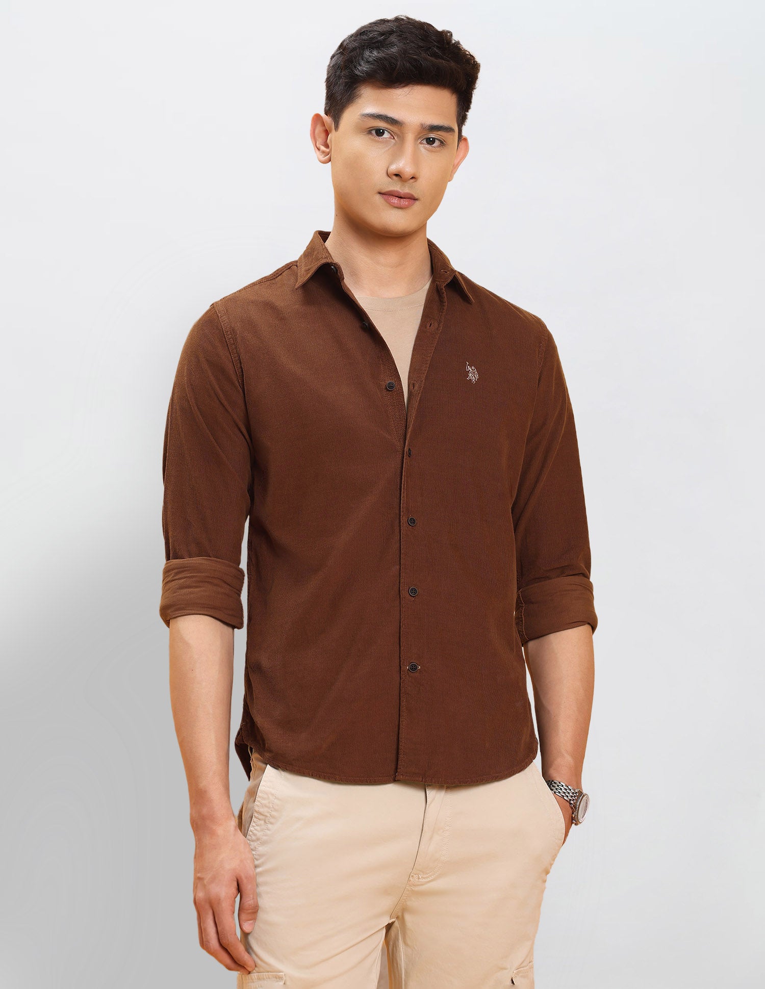 Pure Cotton Slim Fit Shirt