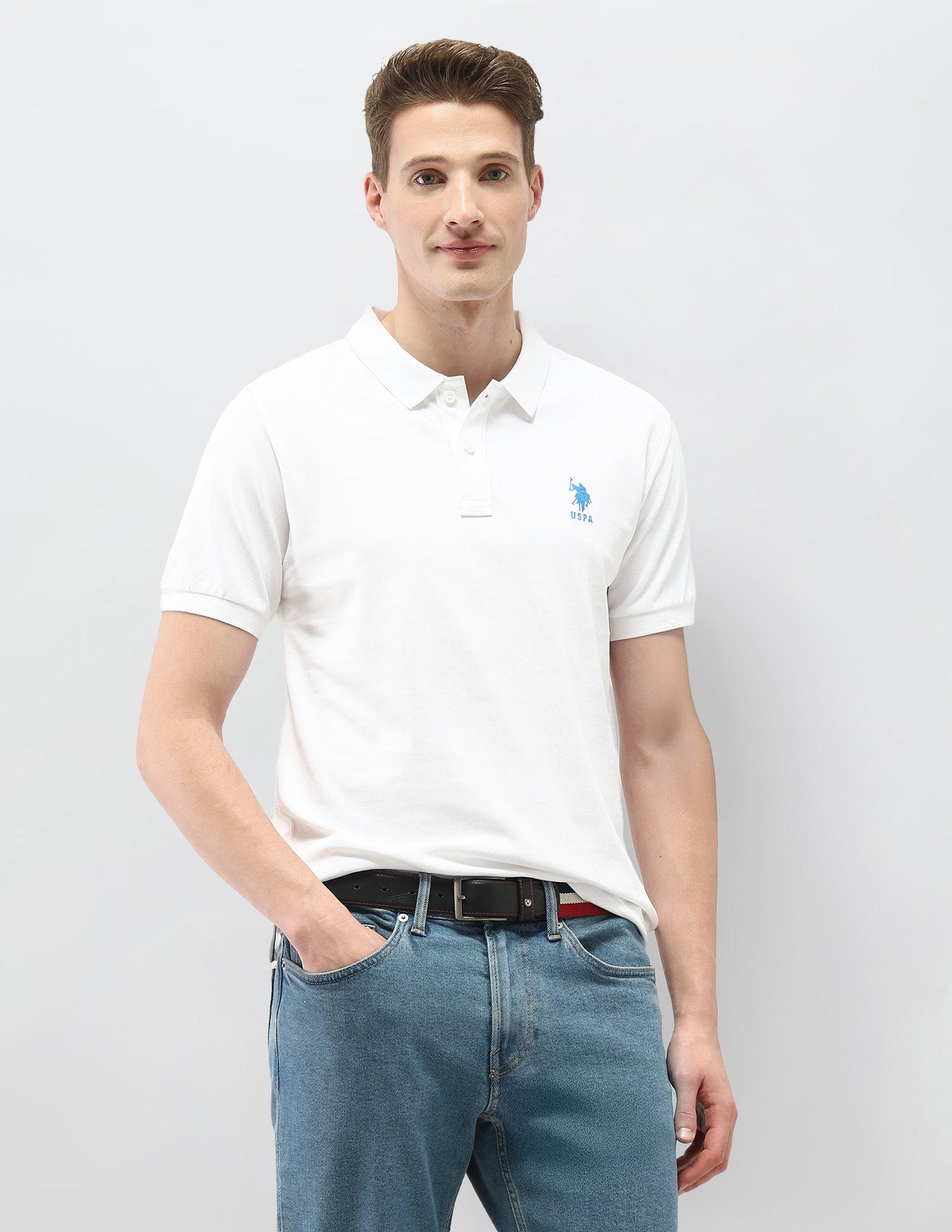Solid Slim Fit Polo Shirt