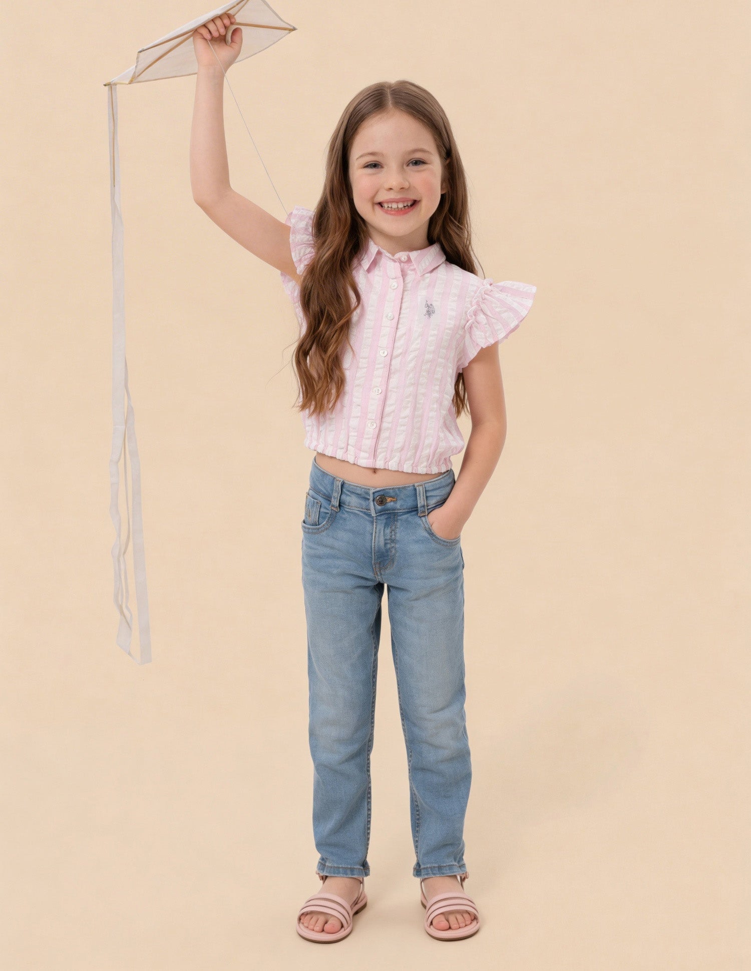 Vertical Striped Regular Fit Top