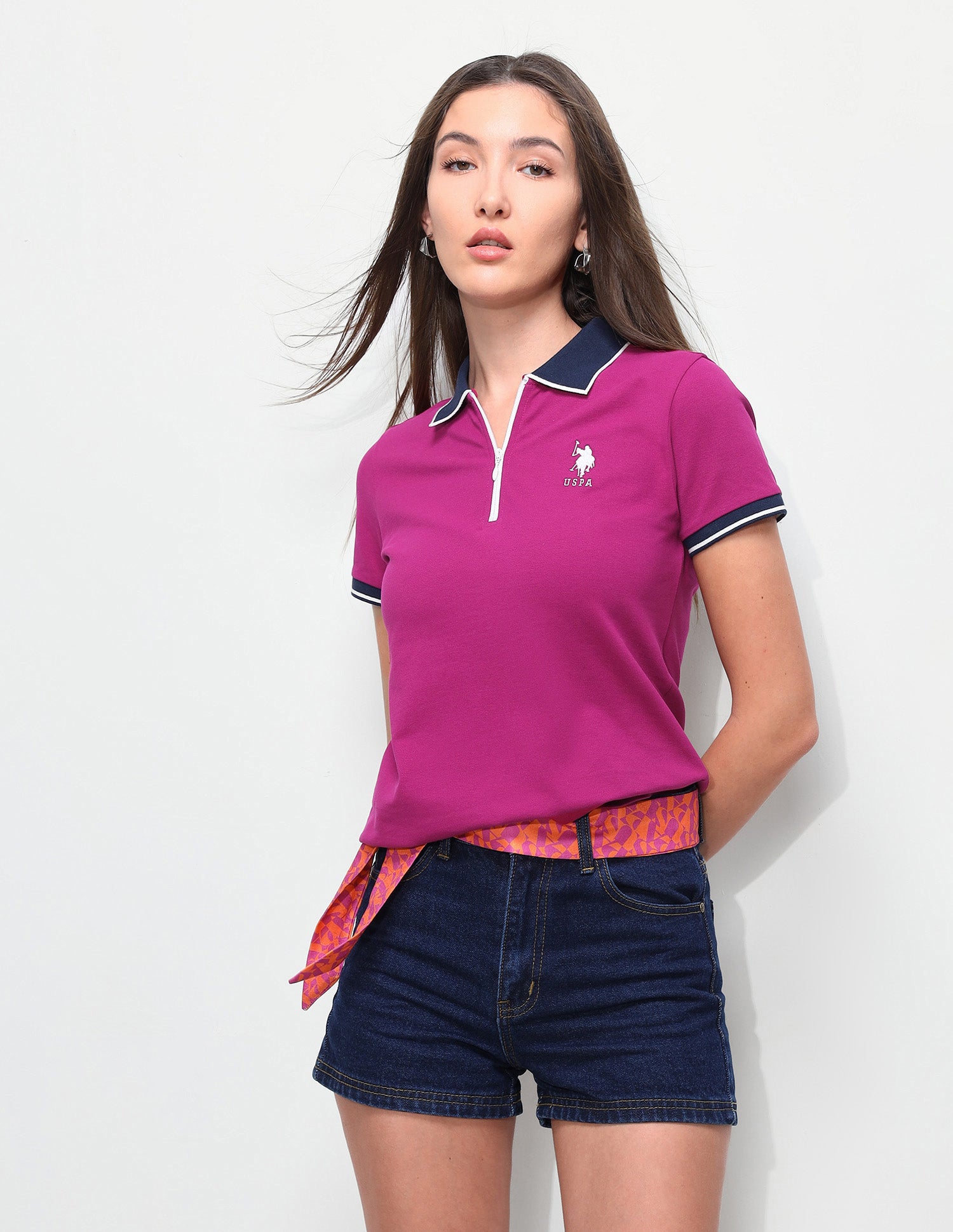 Solid Regular Fit Polo Shirt
