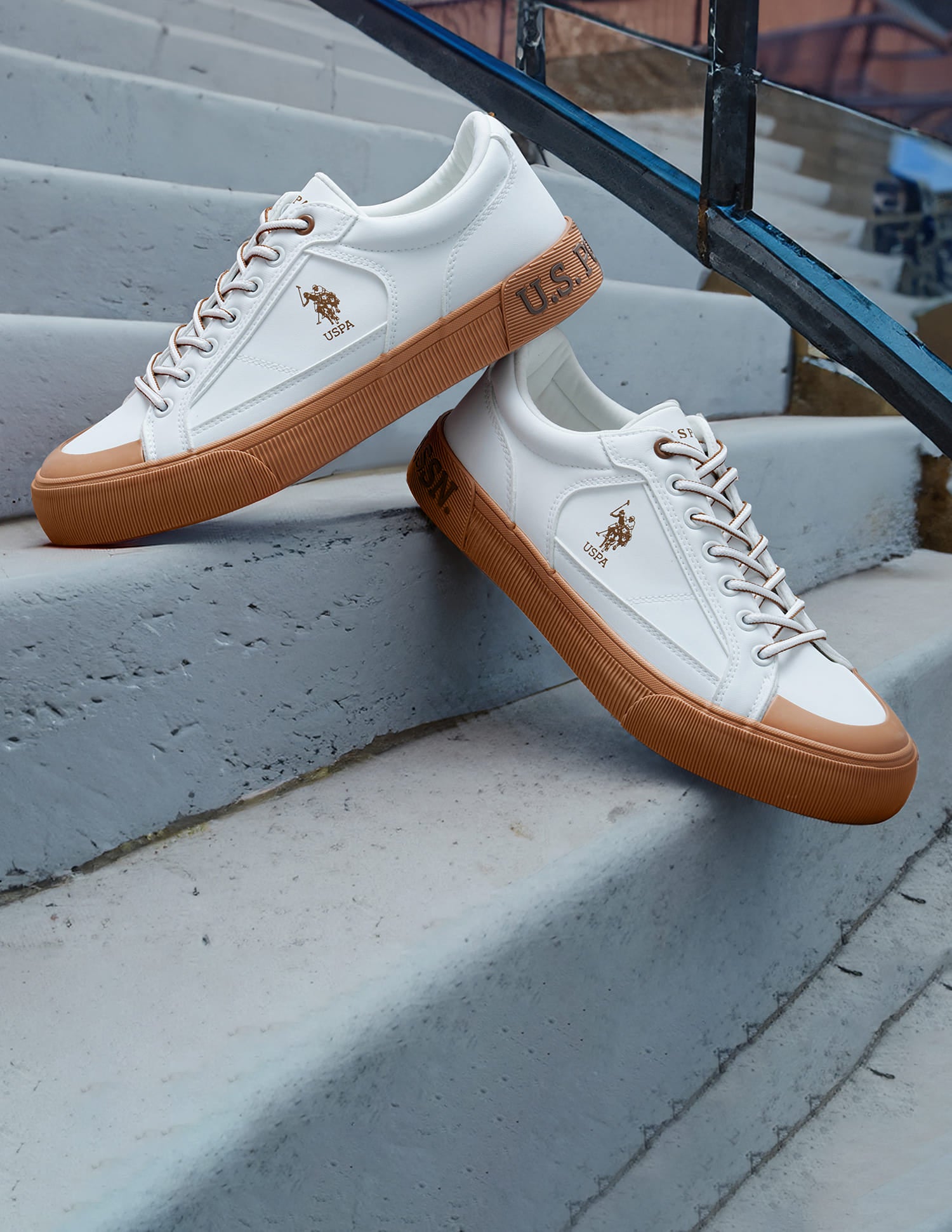 Men Lace-Ups Ruben 3.0 Sneakers Off White - U.S. Polo Assn. India | Large