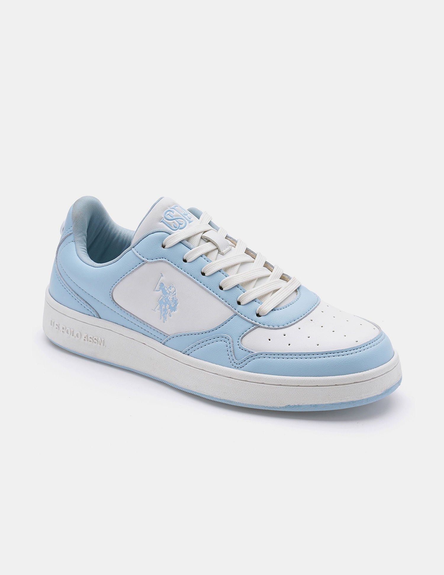 Women Nova 2.0 Lace Up Sneakers Light Blue - U.S. POLO ASSN. | Large