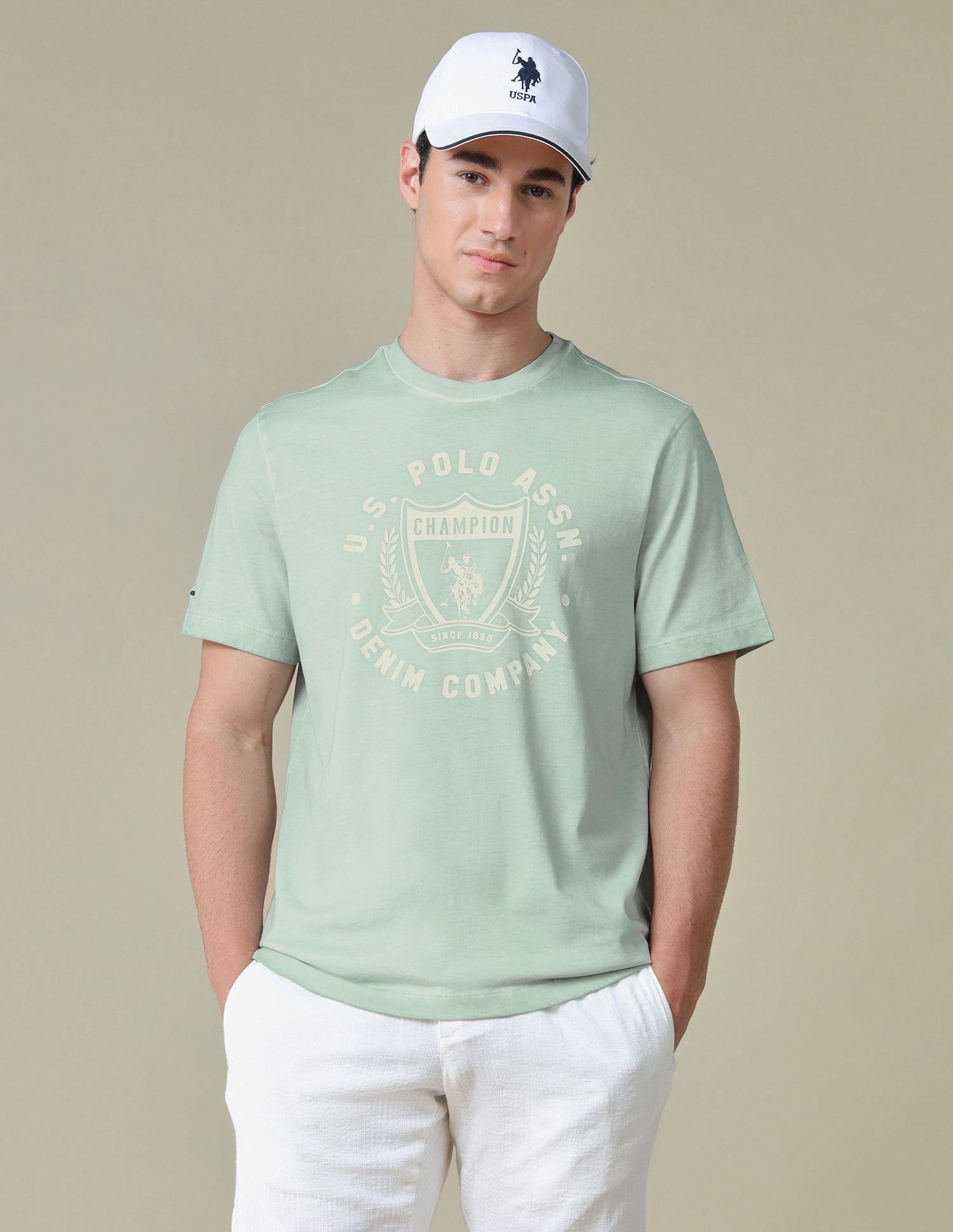 Graphic Brand Printed Relaxed Fit T-Shirt