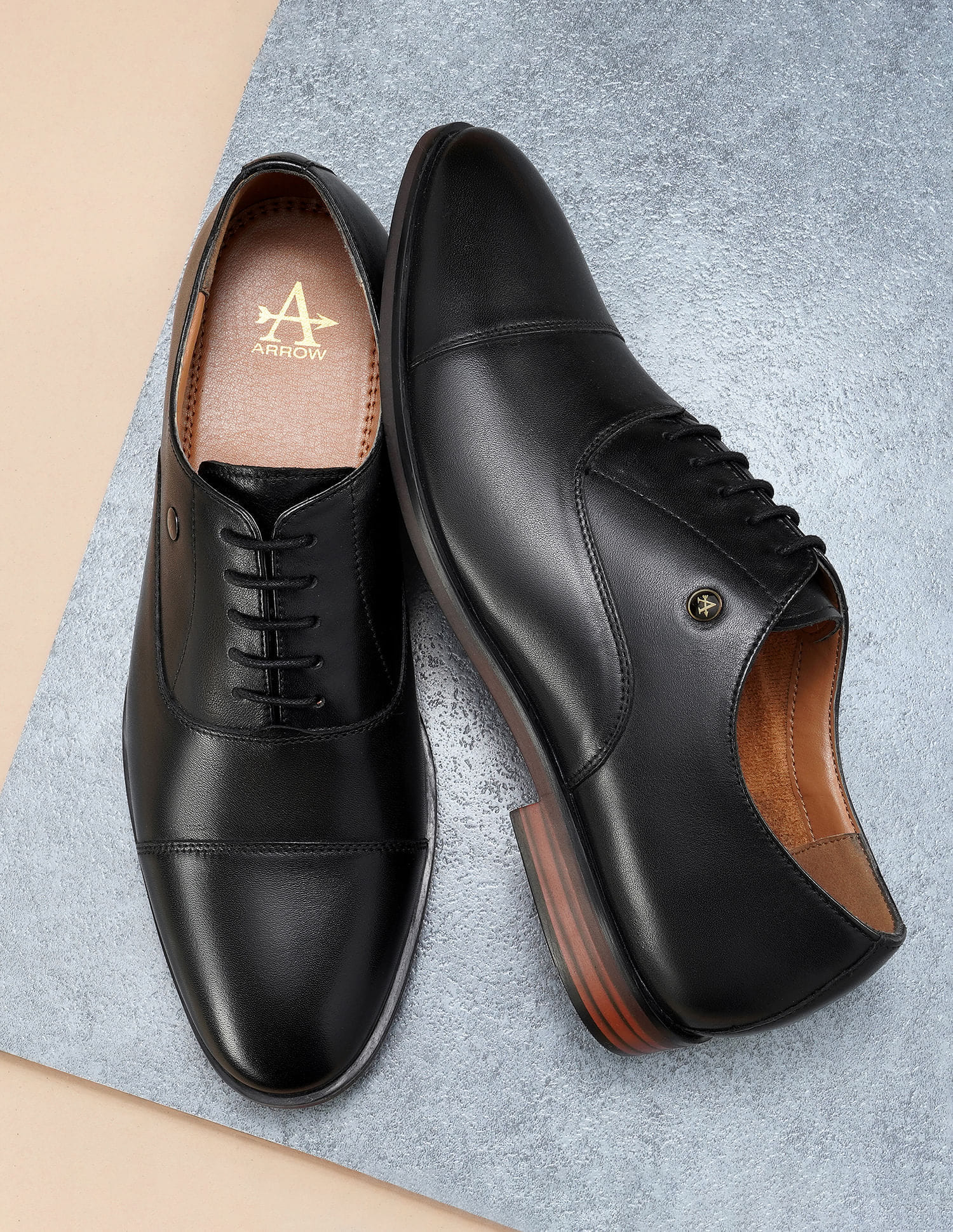Orion 3.0 Leather Shoes Black - U.S. Polo Assn. India | Large