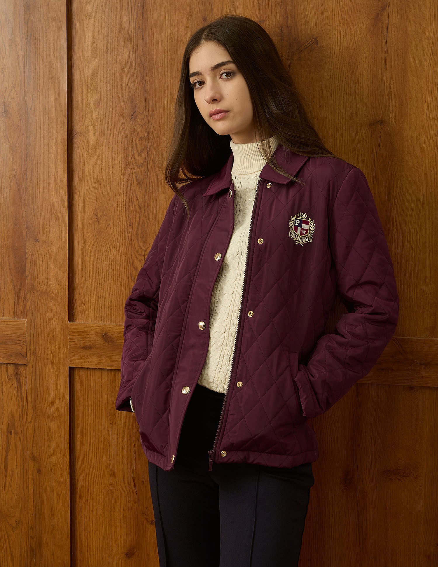 Regular Fit Quilted Jacket