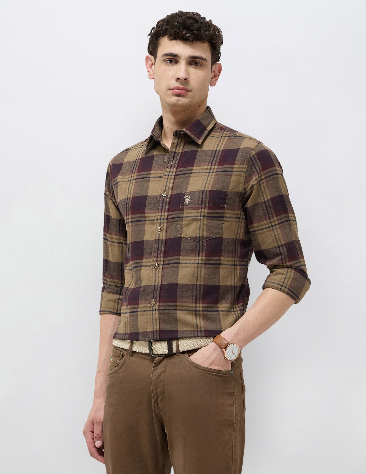 Twill Tailored Fit Shirt
