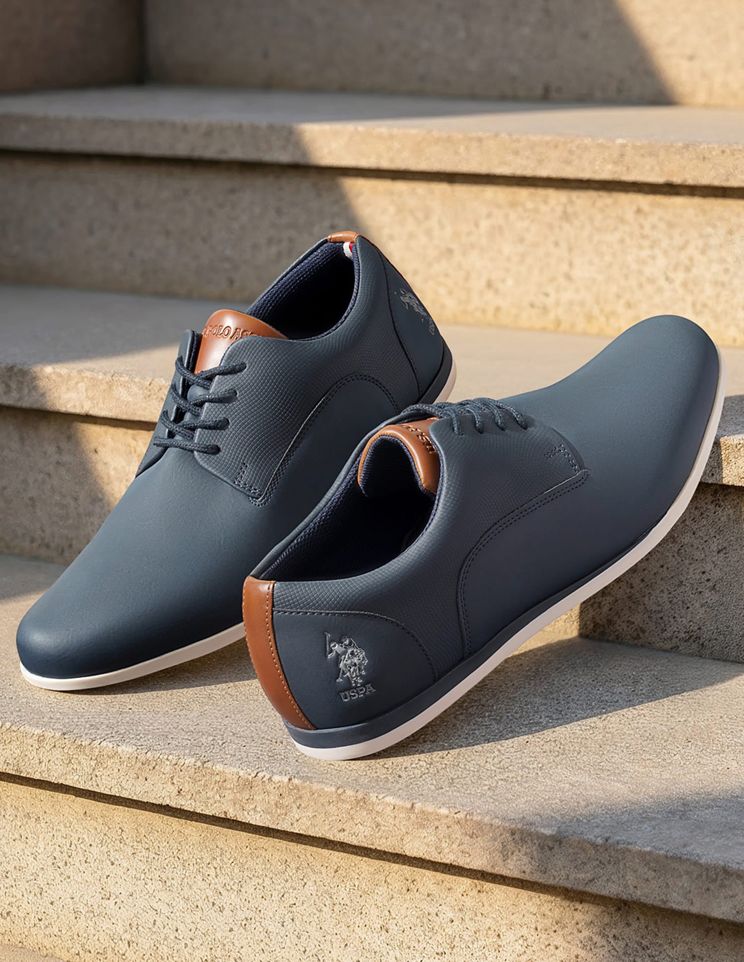 Men Lace-Ups Clest 2.0 Shoes Navy - U.S. Polo Assn. India | Large