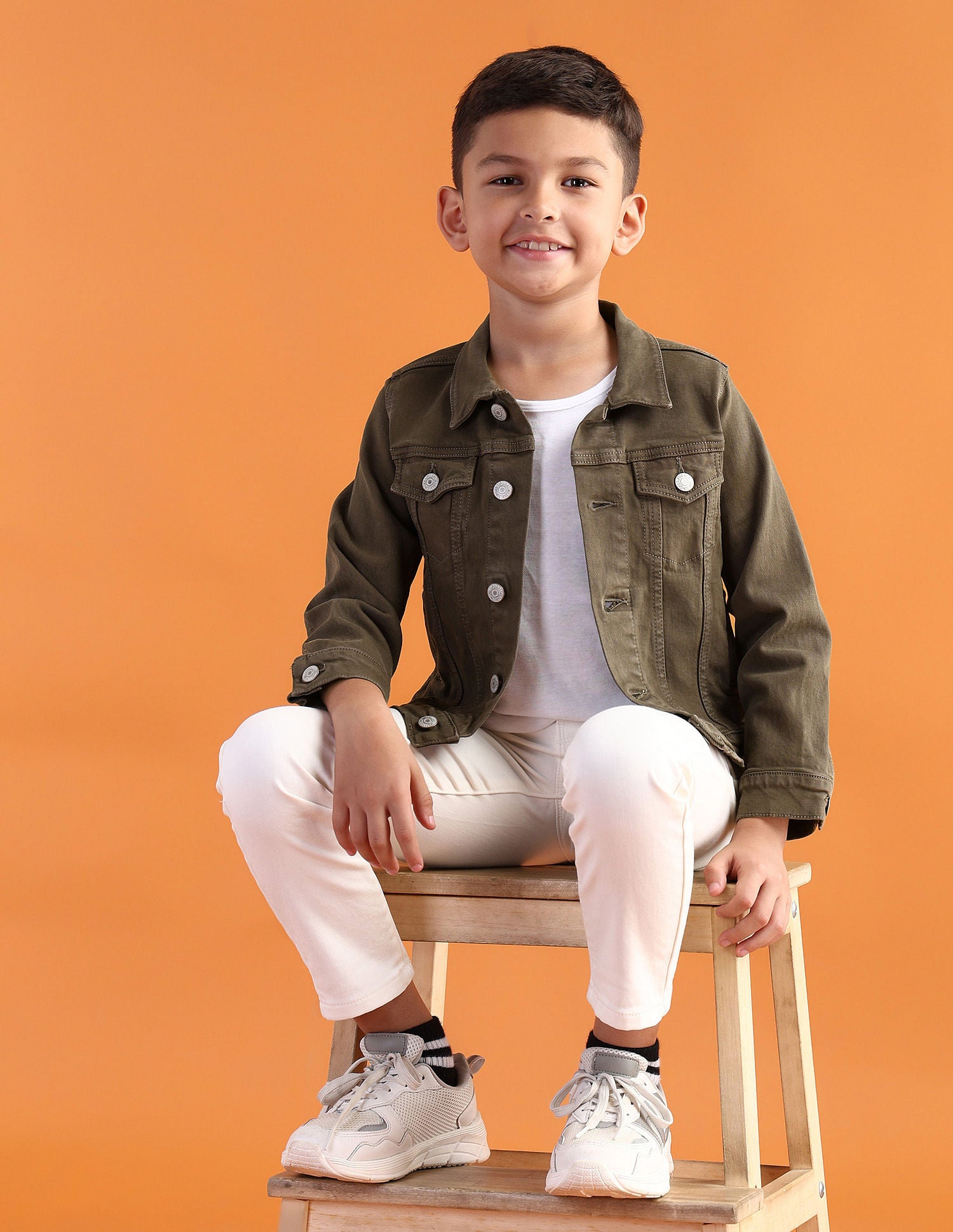 Boys Denim Trucker Jacket