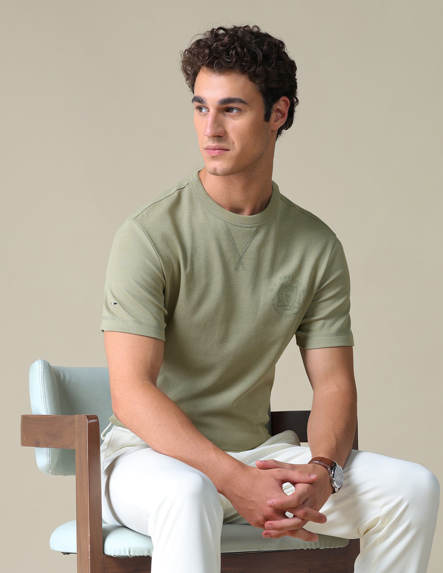 Slim Fit Solid T-Shirt
