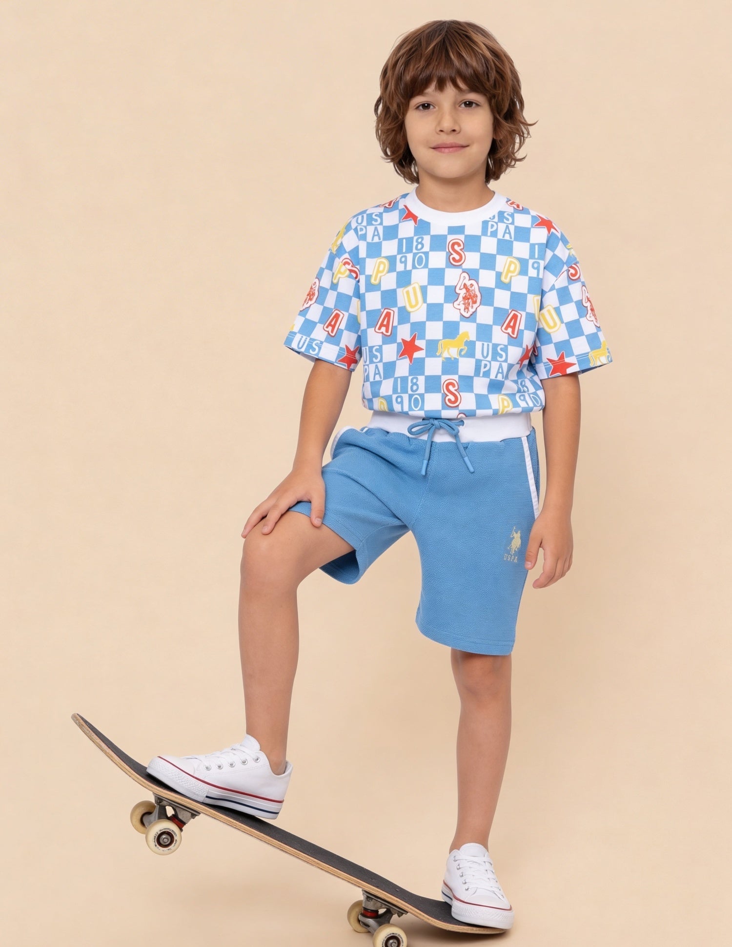 Textured Regular Fit Shorts