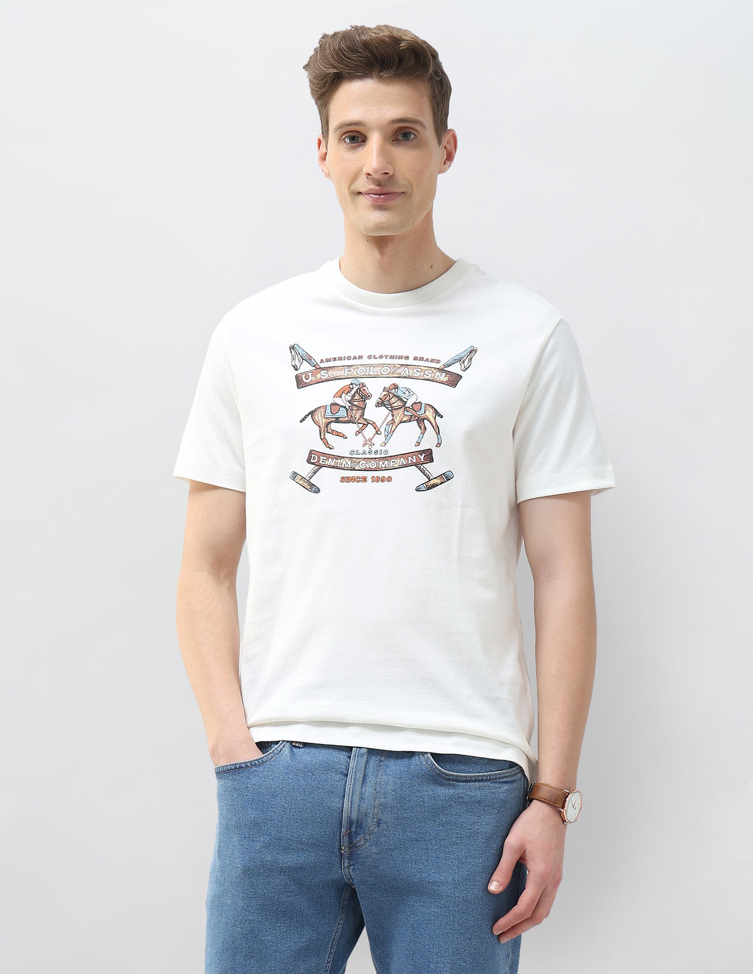 Graphic Brand Printed Motel On The Coast T-Shirt