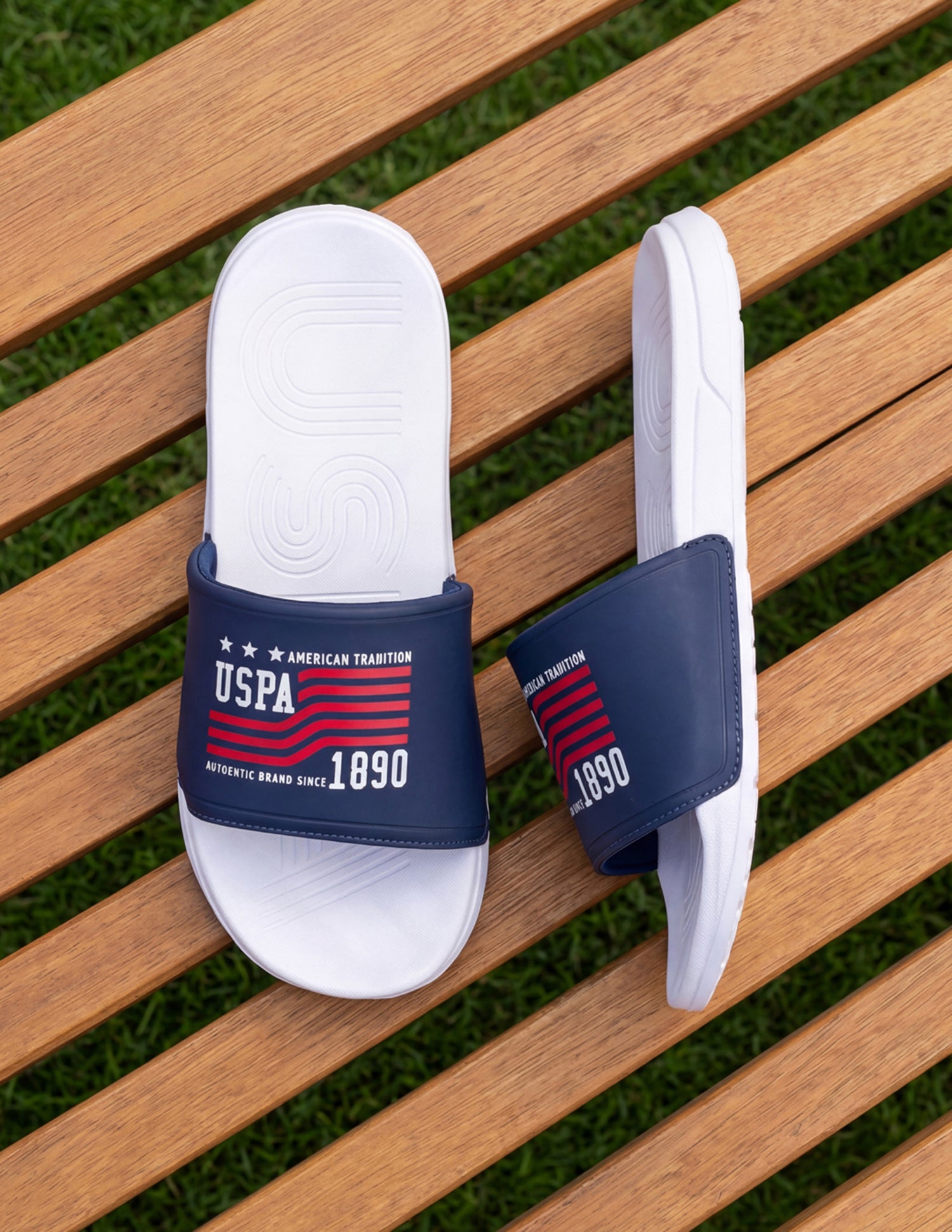 Men Brand Printed Axer Slippers