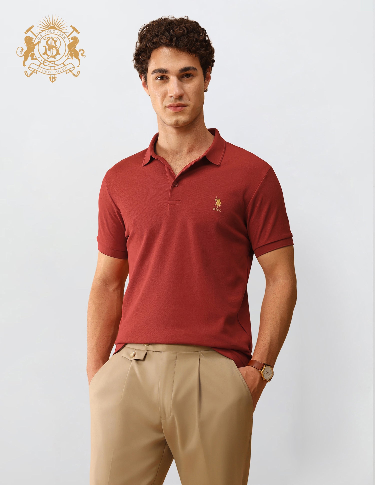 Pacho X Slim Fit Solid Polo Shirt