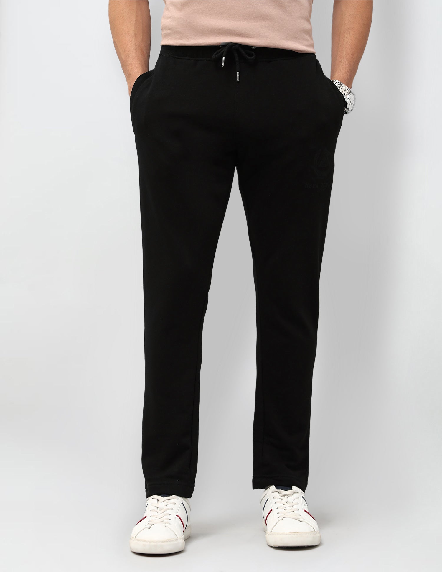 Regular Fit Solid Track Pants