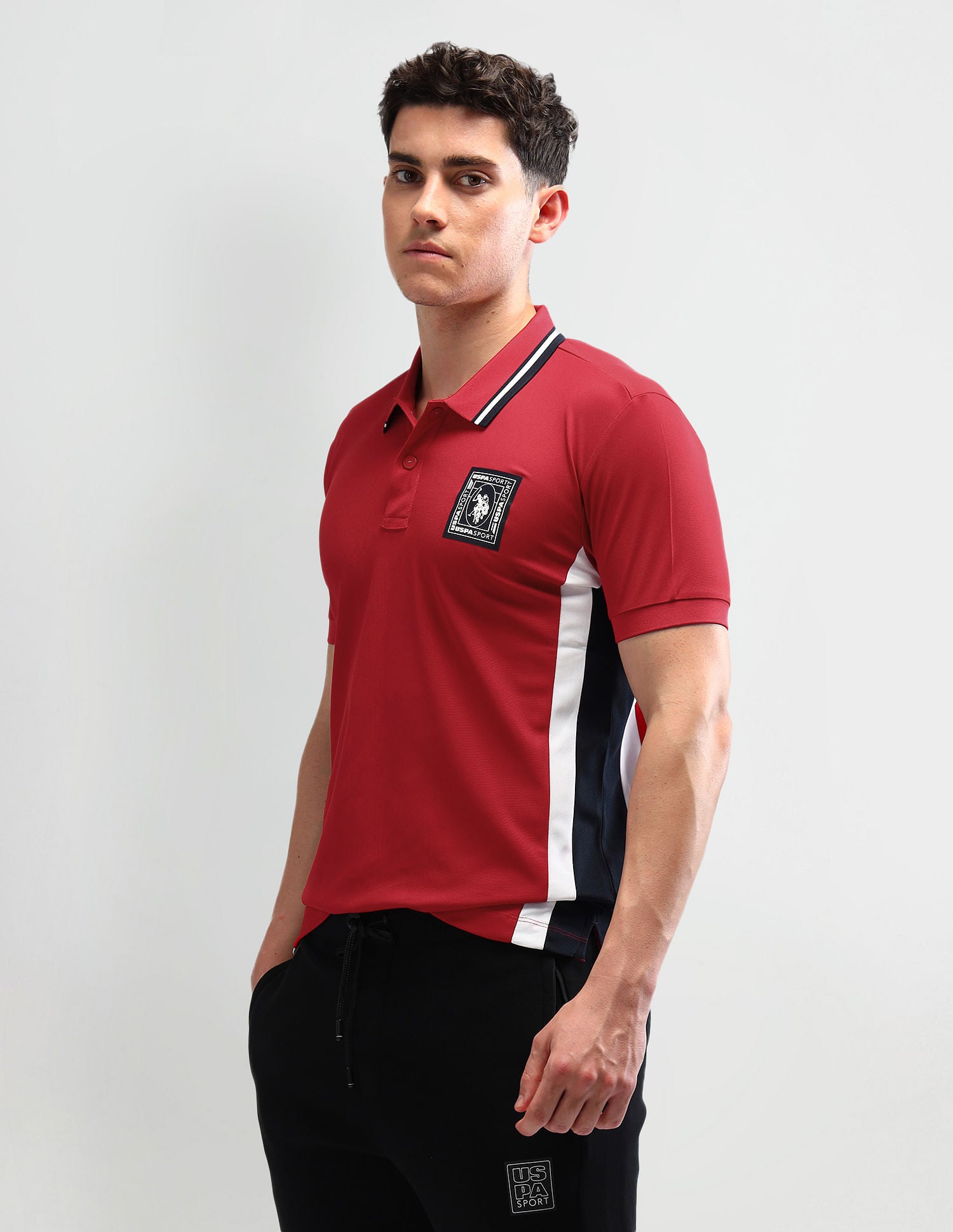 Slim Fit Solid Polo Shirt