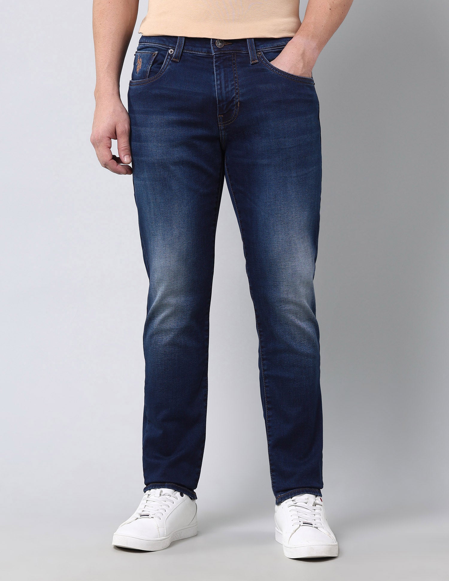 Brandon Slim Tapered Fit Super Stretch Jeans – Polo India