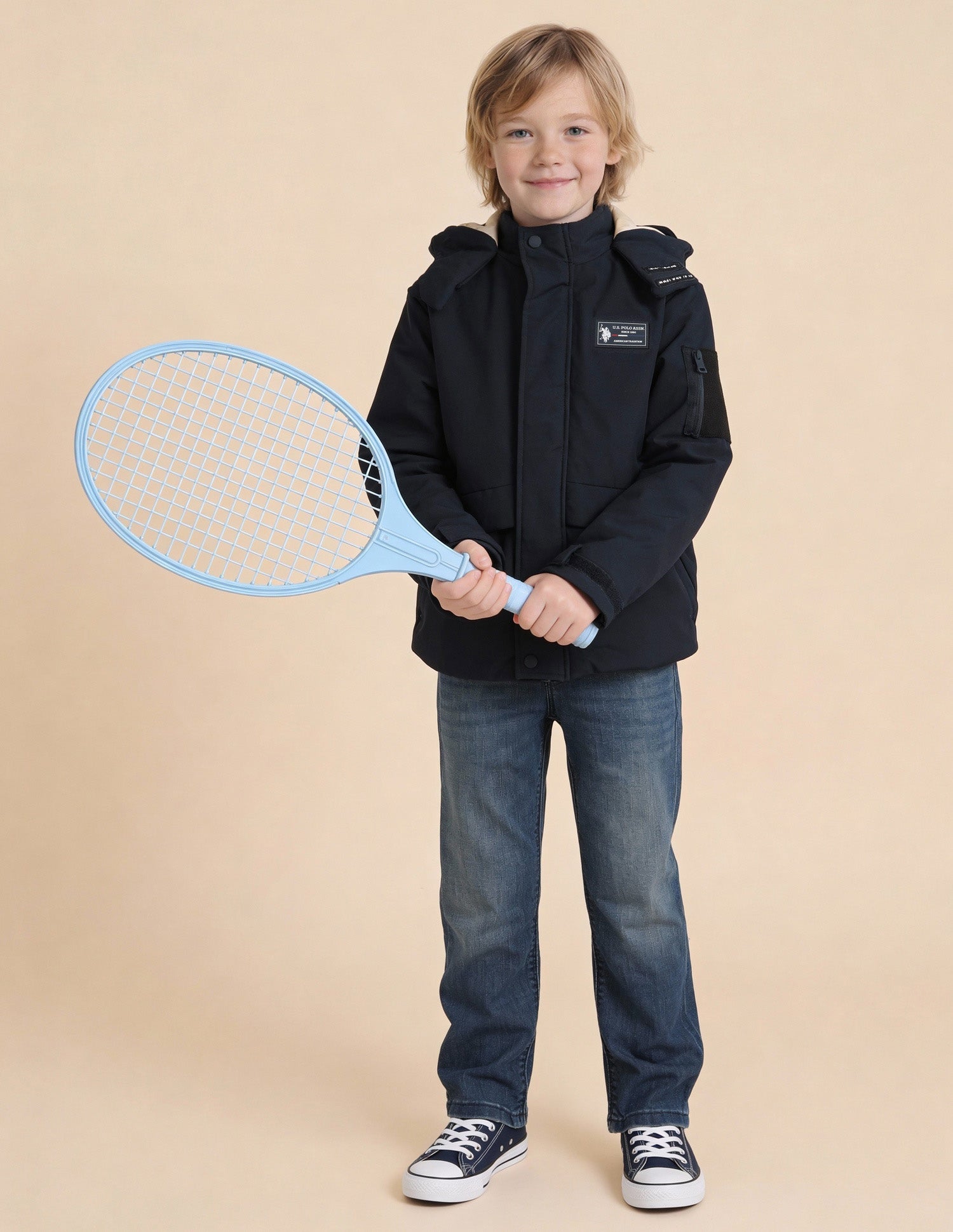 Boys Detachable Puffer Jacket