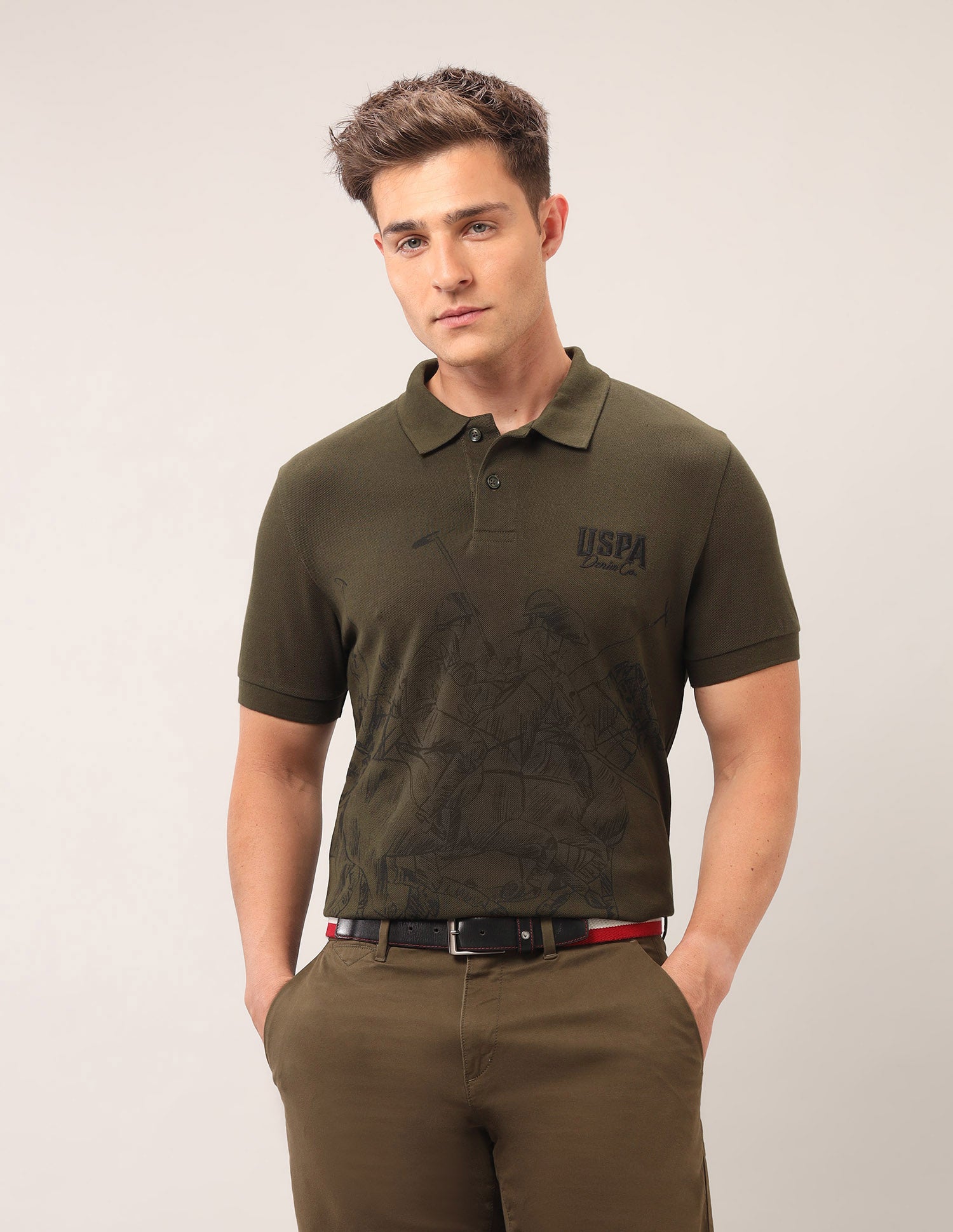 Muscle Fit Outdoor Polo Shirt