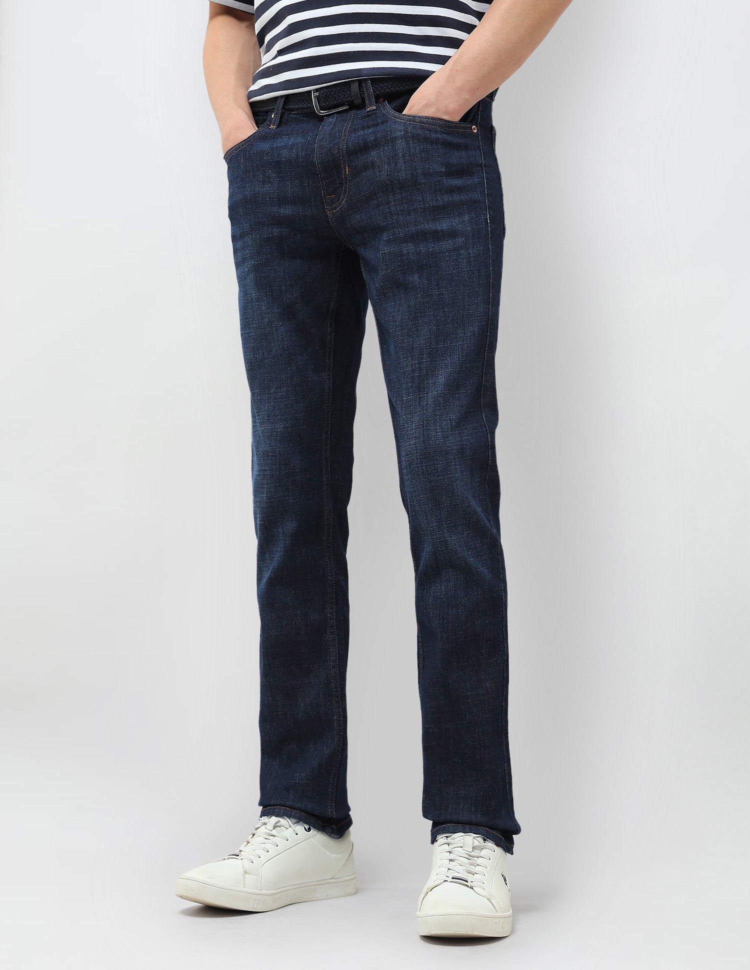 Regallo Skinny Fit Blue Jeans
