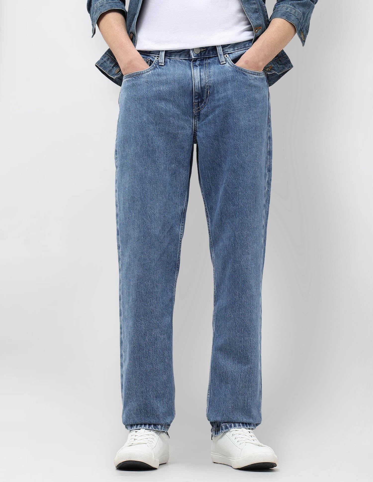 Shawn Relaxed Fit Blue Jeans