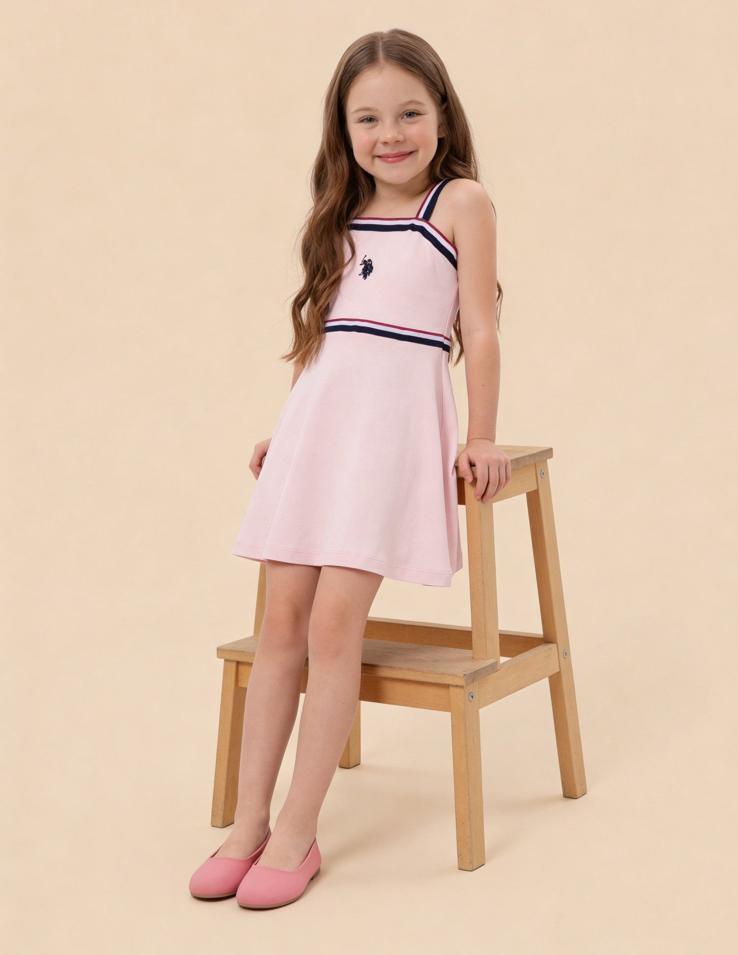 Solid Skater Fit Knit Dress