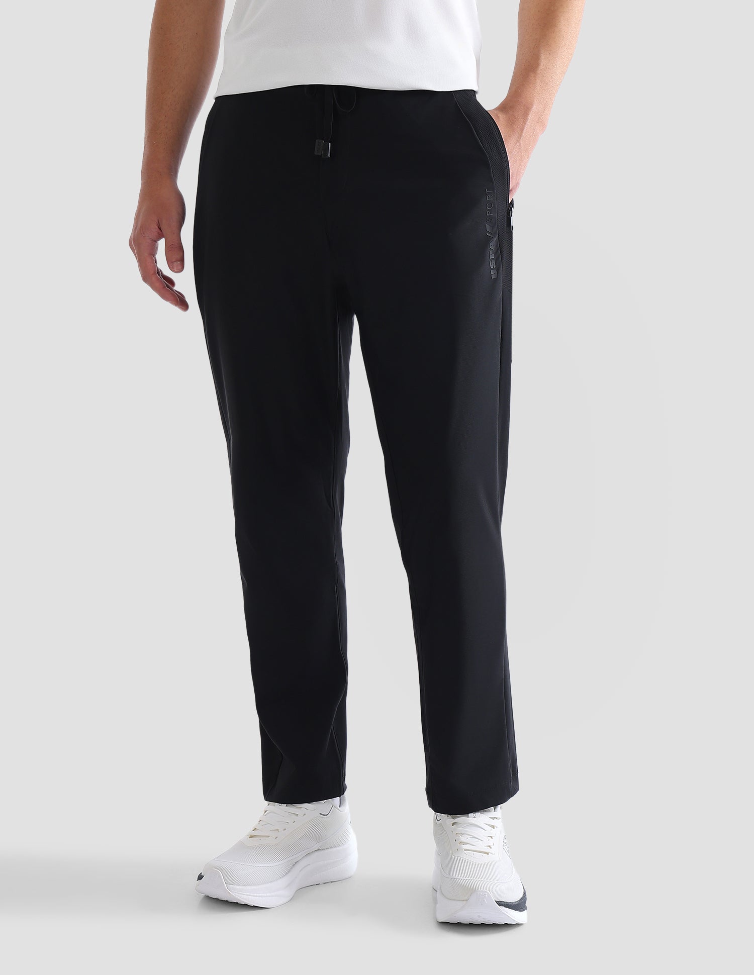 Mid Rise Slim Fit Active Track Pants