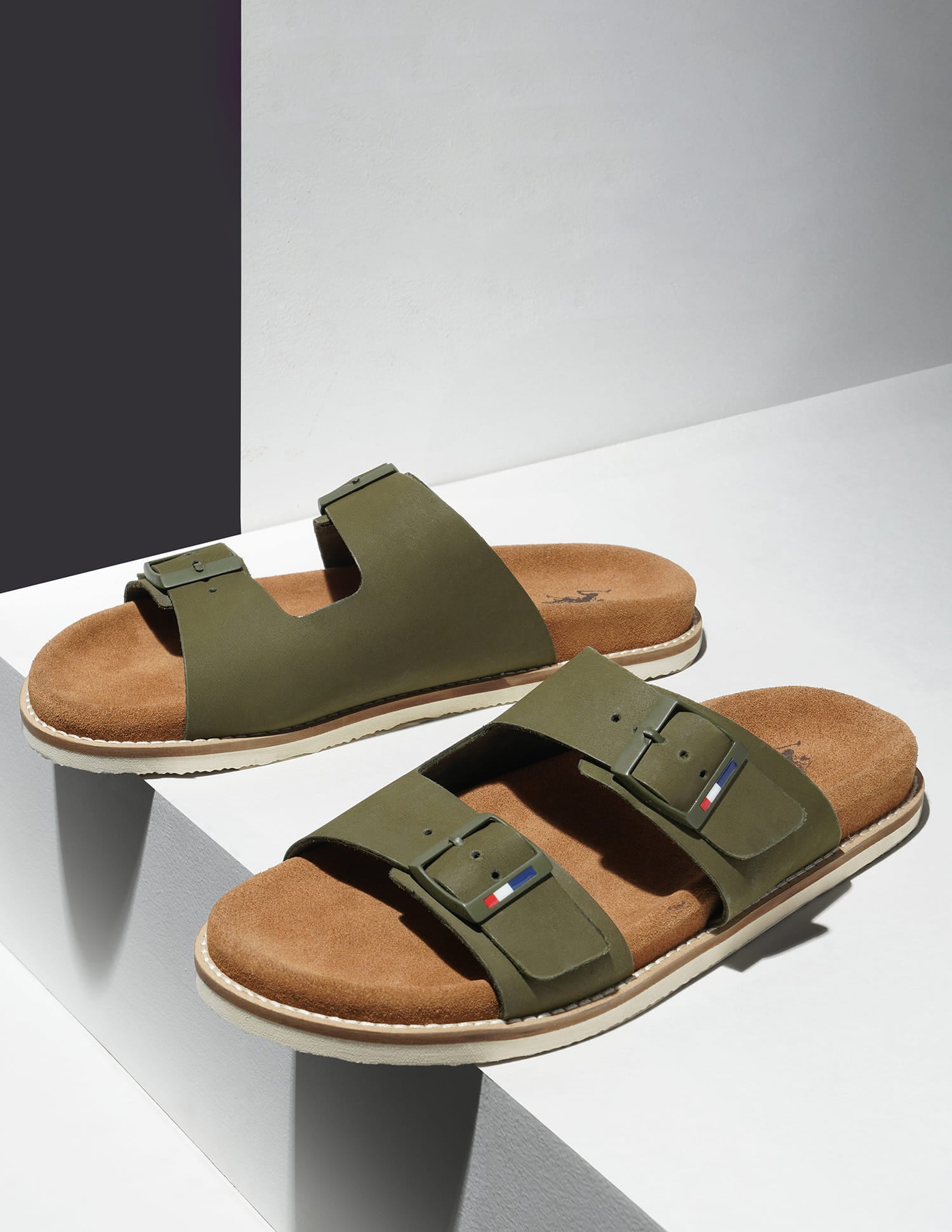 Buckle Strap Mendy Sandals Brown - U.S. Polo Assn. India | Large