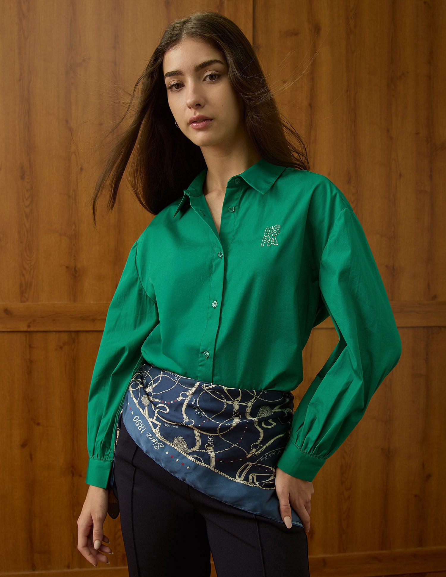 Relaxed Fit Solid Shirt