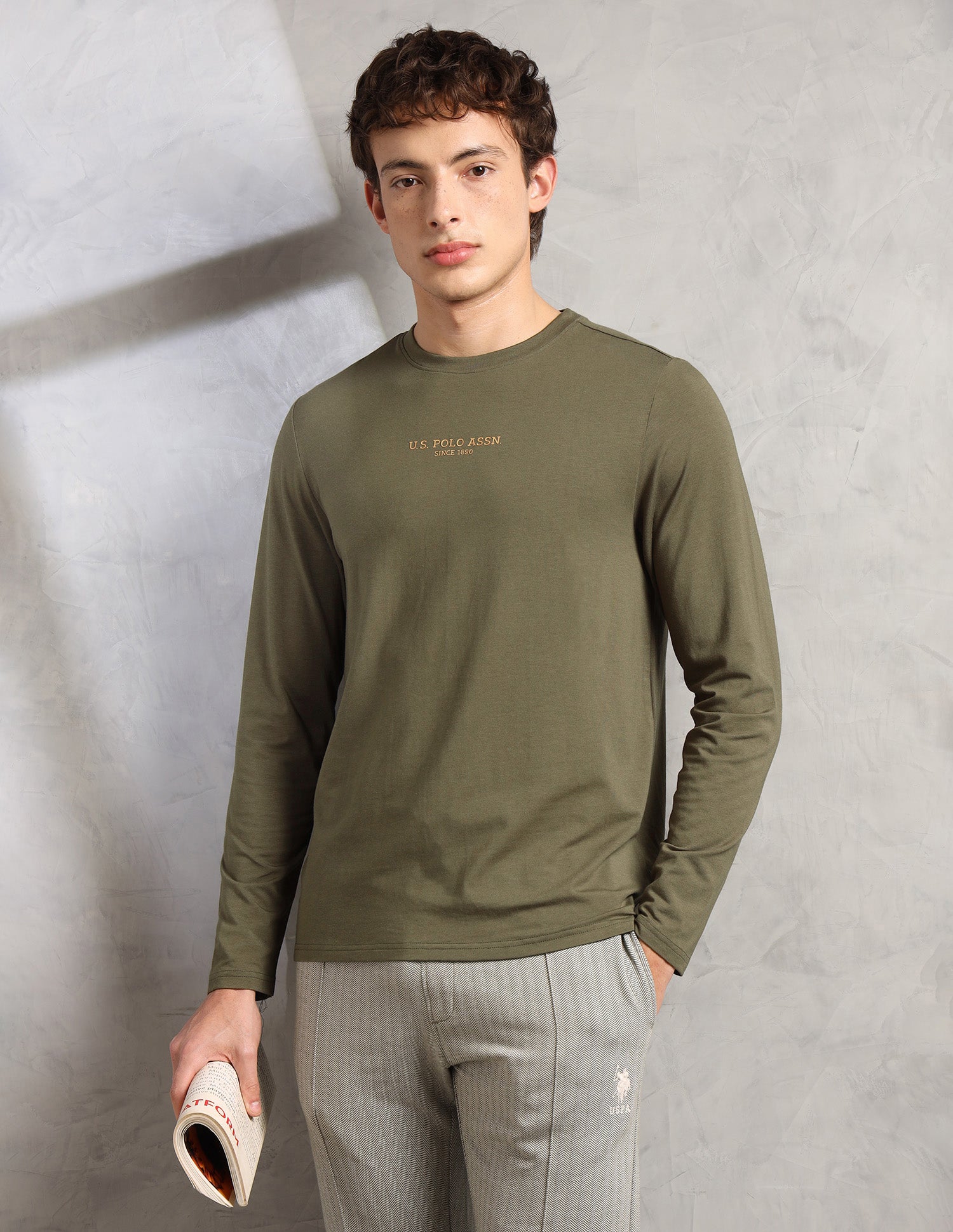 Brethable Full Sleeve PE006-PL Lounge T-Shirt - Pack Of 1