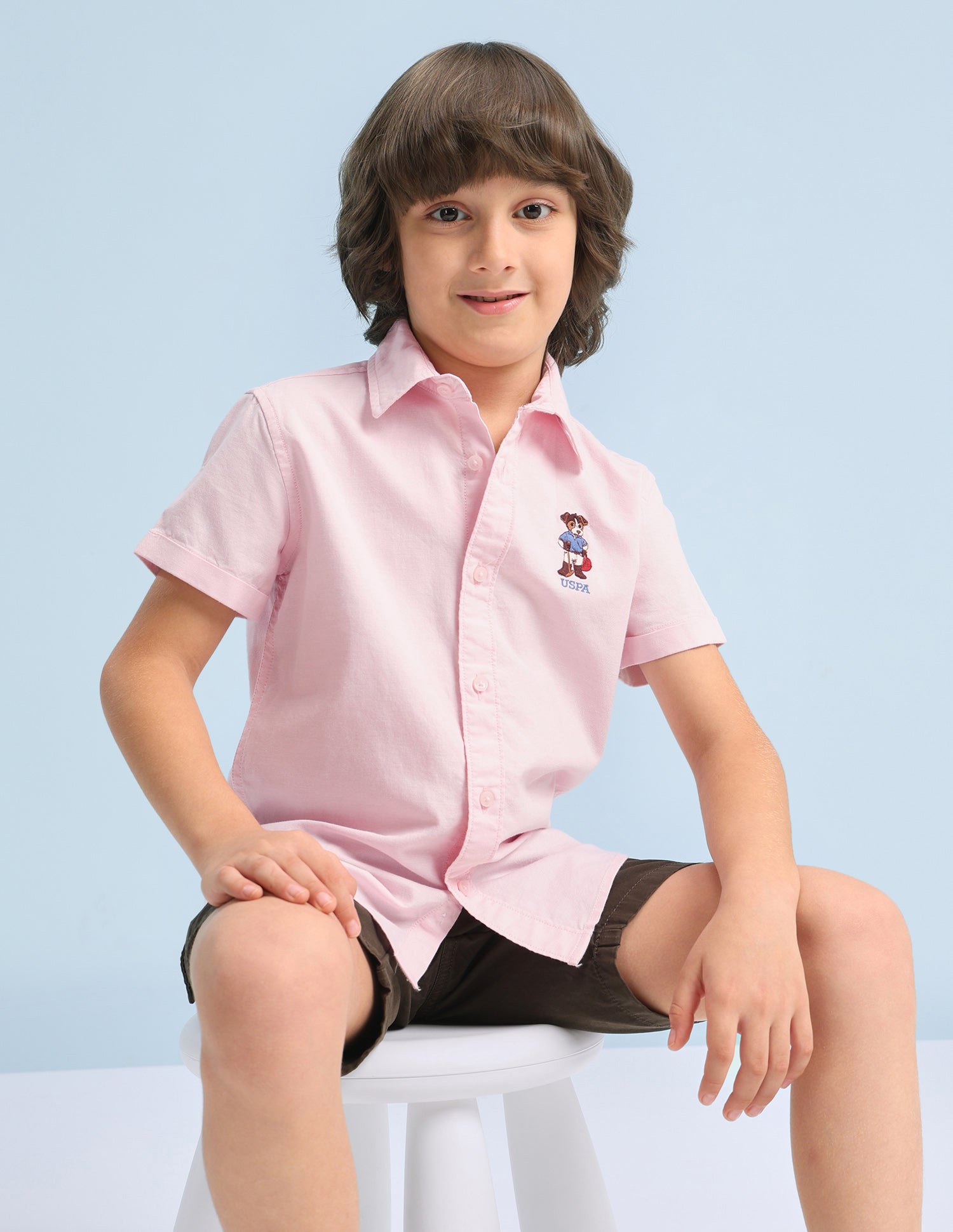 Oxford Regular Fit Shirt Pink - U.S. Polo Assn. India | Large