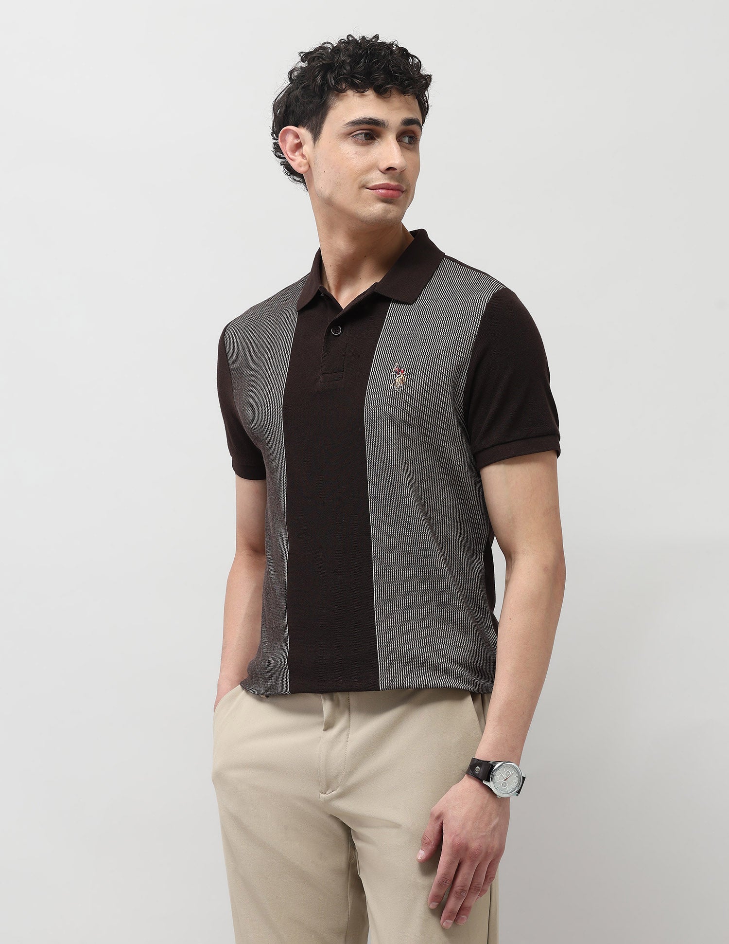 Pure Cotton Muscle Fit Polo Shirt
