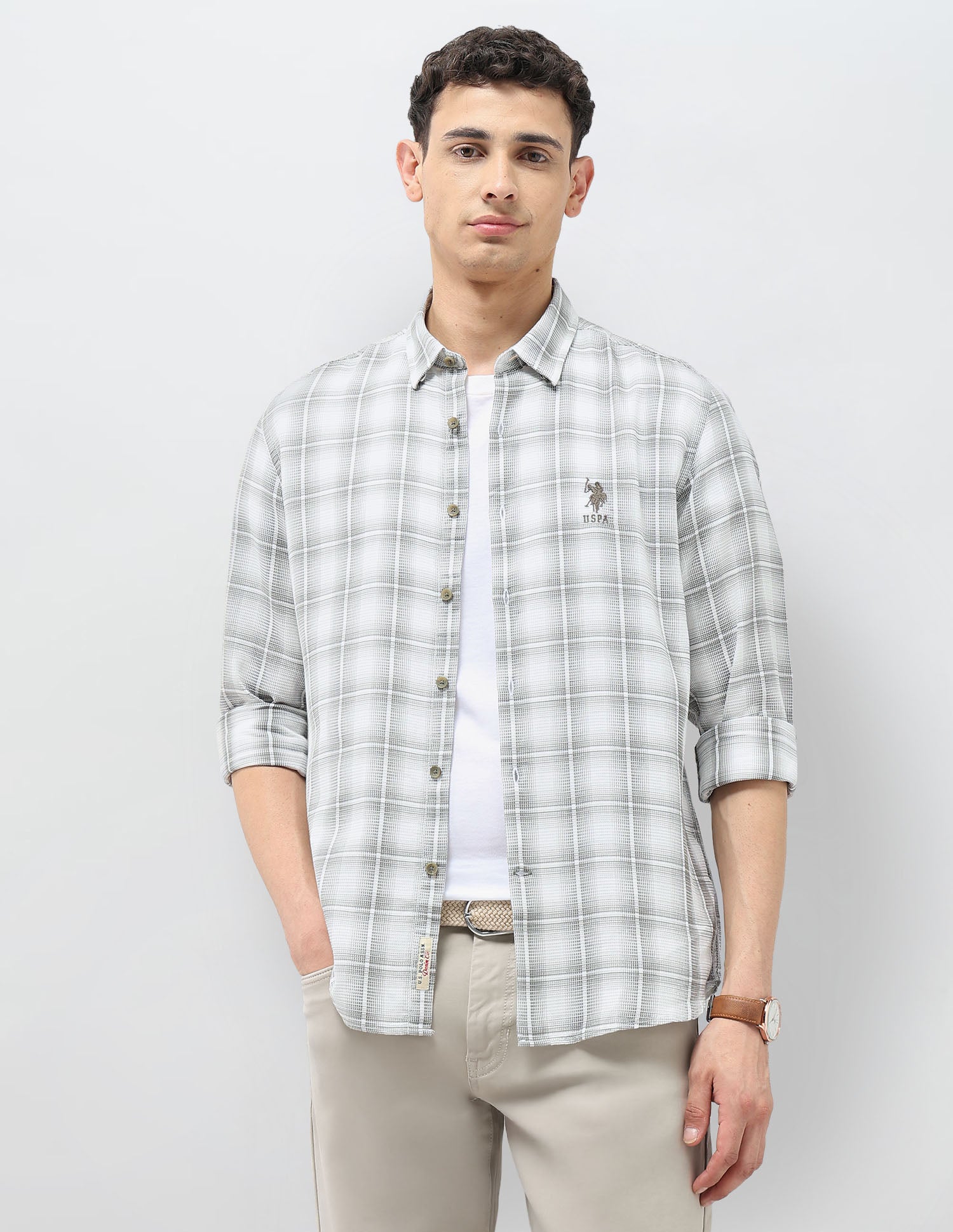 Tartan Checked Regular Fit Shirt