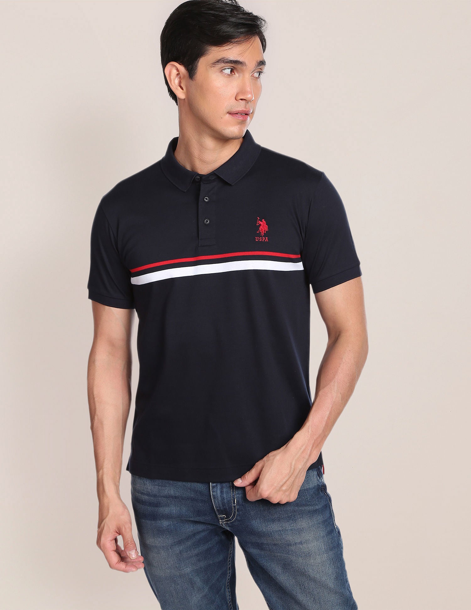 Signature Stripe Cotton Polo Shirt – U.S. Polo Assn. India