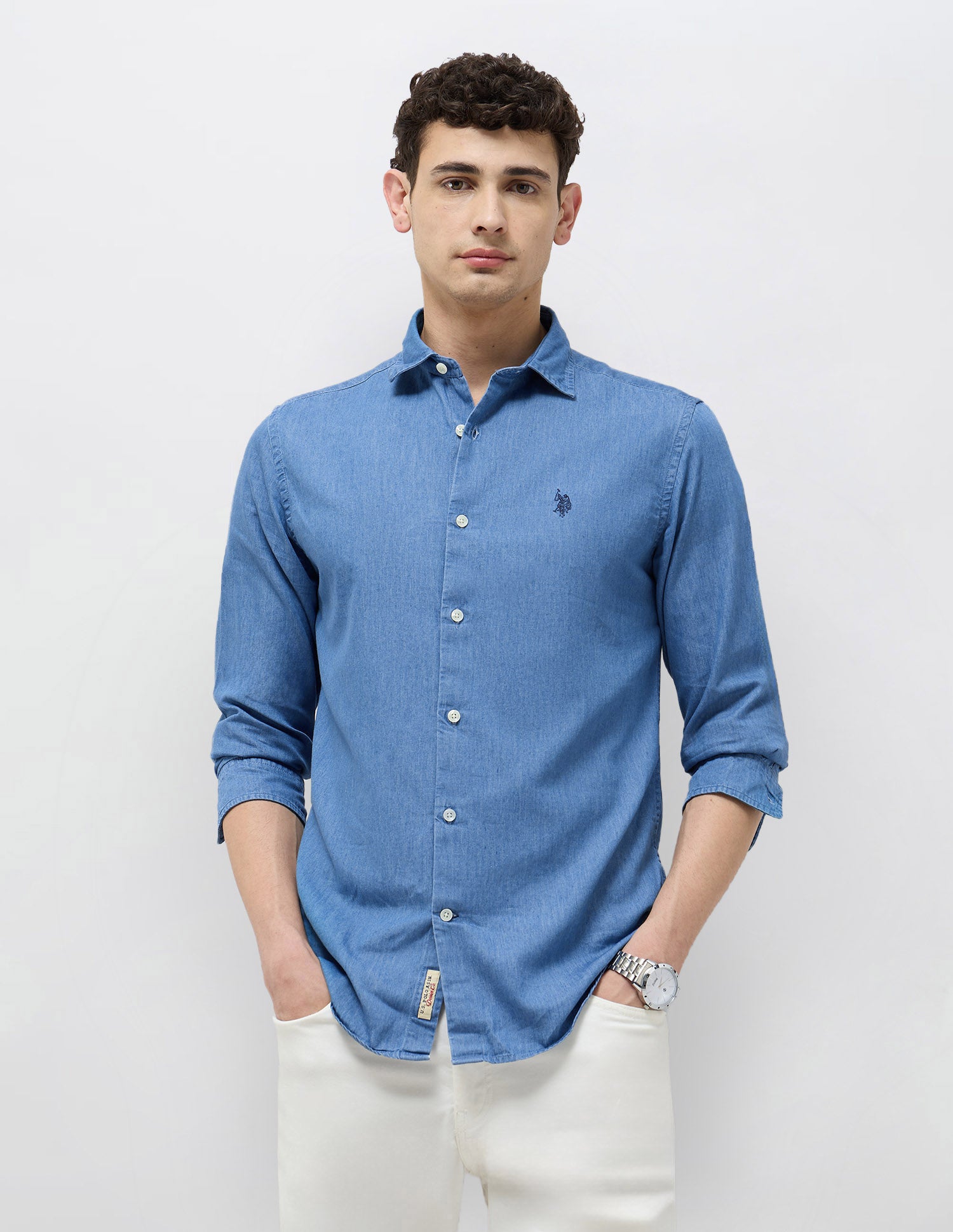 Twill Slim Fit Shirt