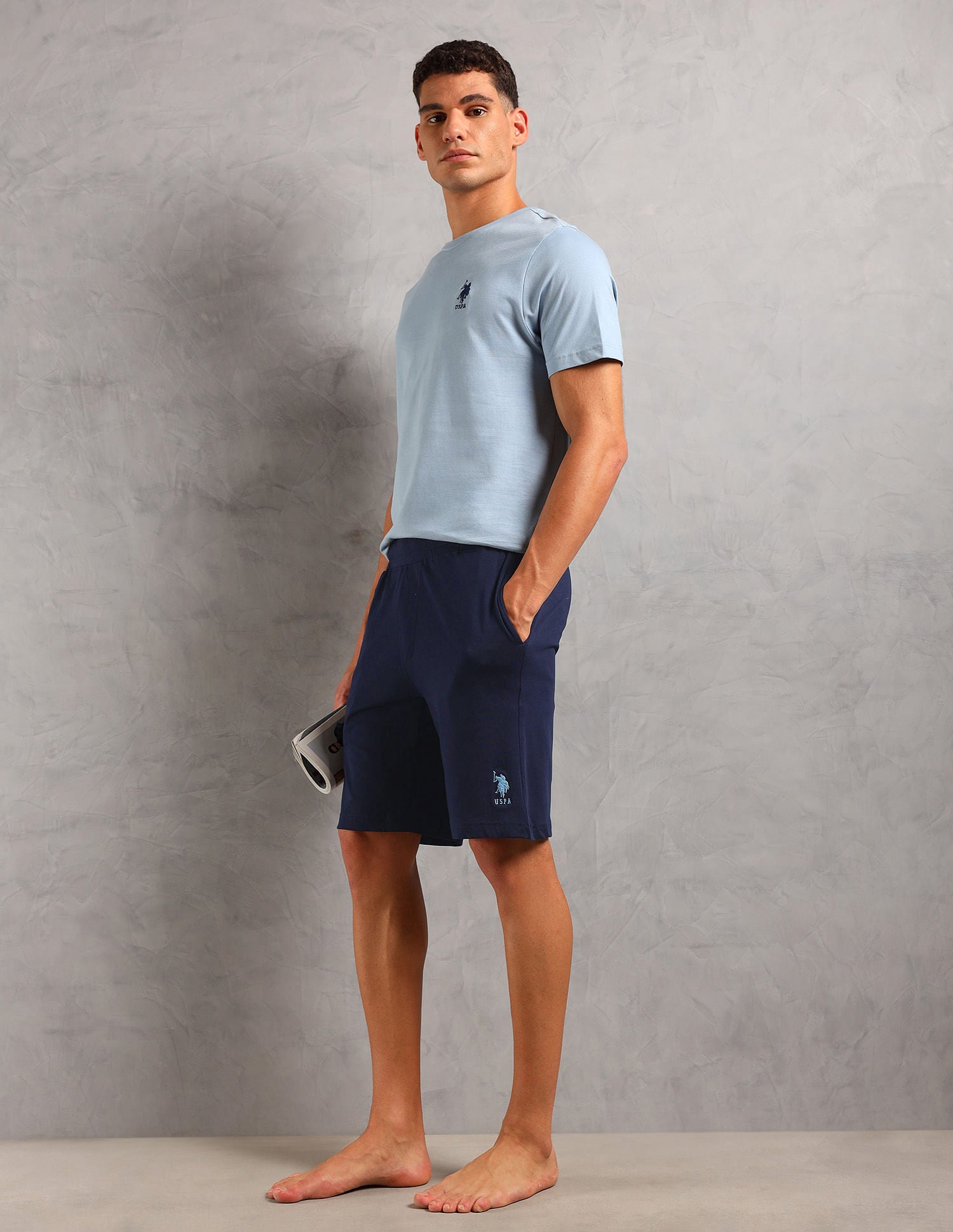 Solid Cotton Sleep Sets Assorted - U.S. POLO ASSN. | Large