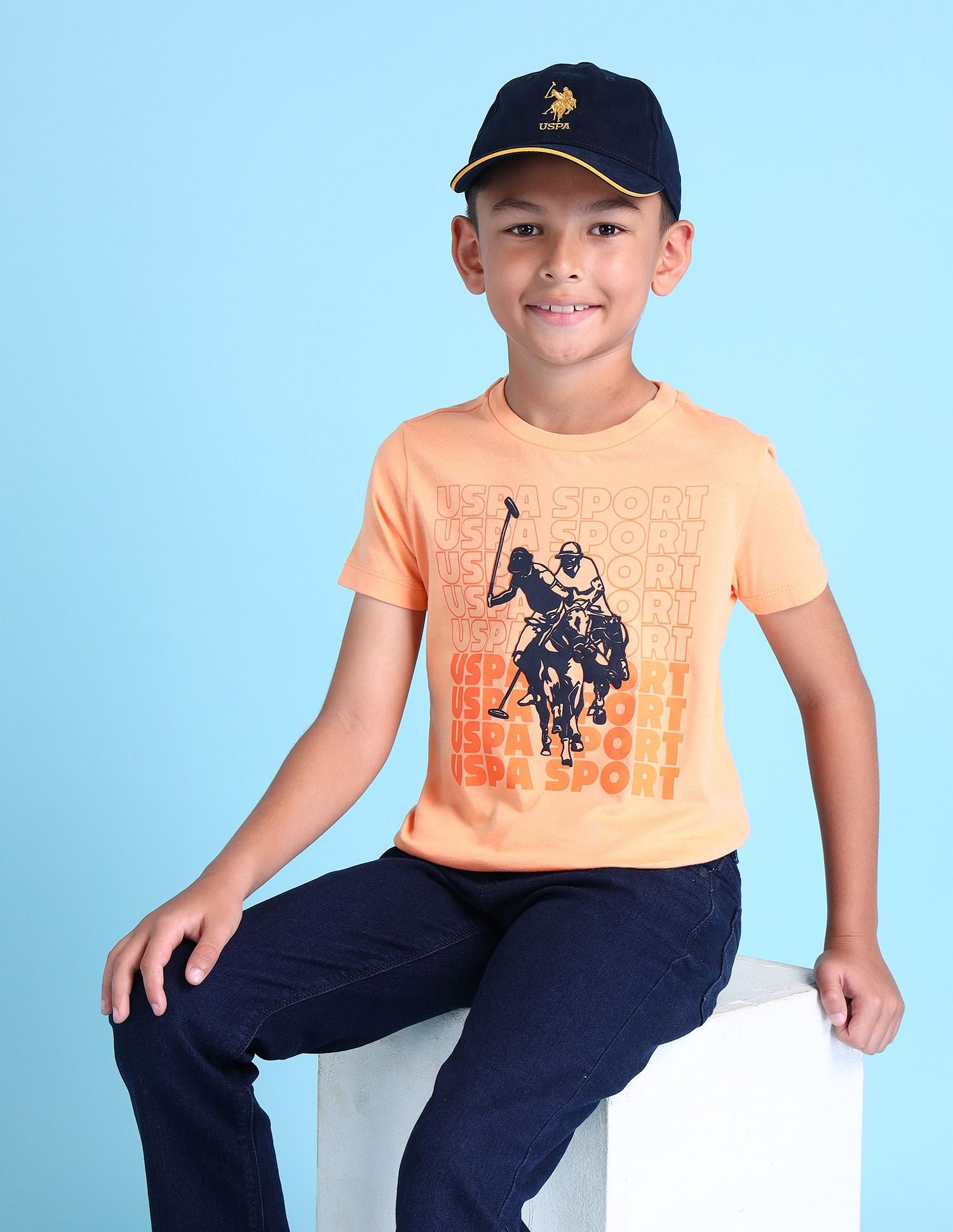 Boys Brand Printed T-Shirt