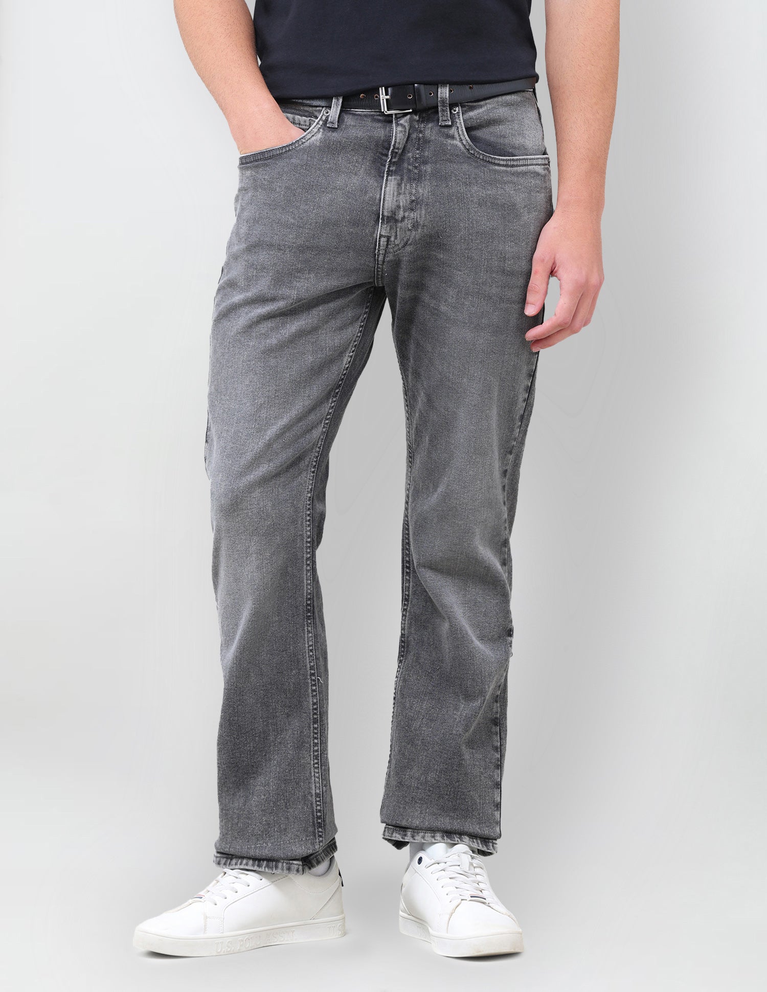 Connor Bootcut Fit Grey Jeans