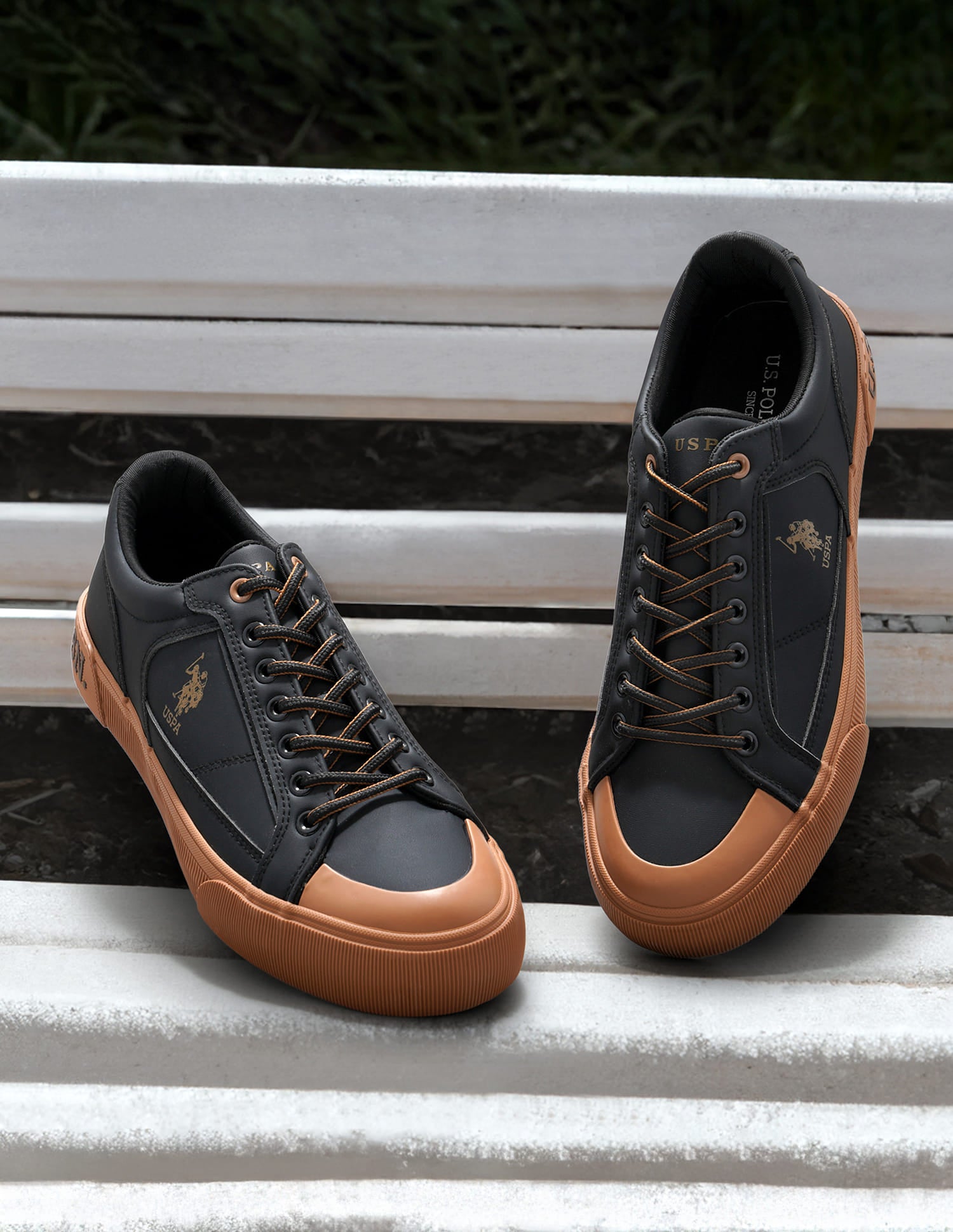 Men Lace-Ups Ruben 3.0 Sneakers Black - U.S. Polo Assn. India | Large