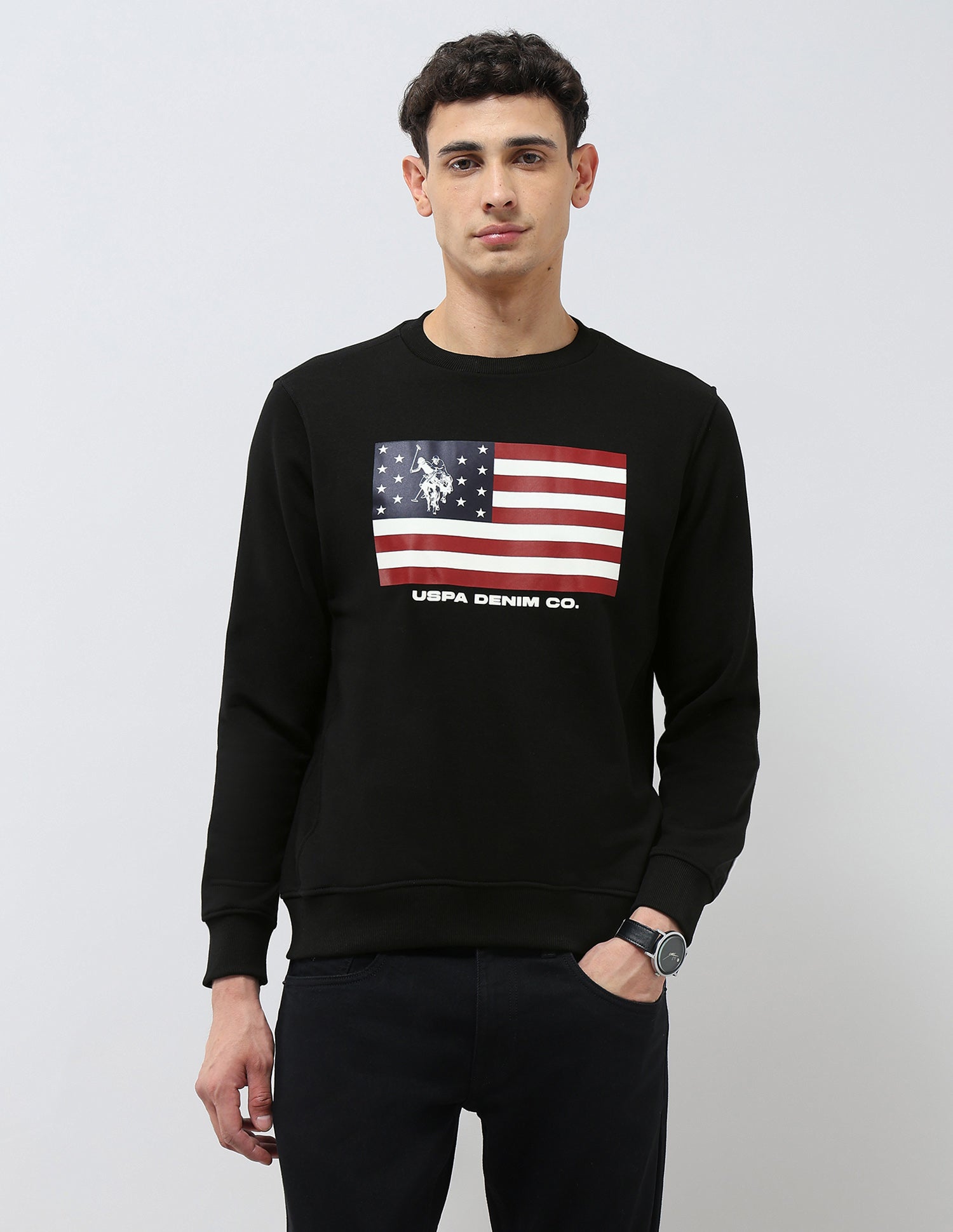 Graphic Printed Regular Fit Sweatshirt