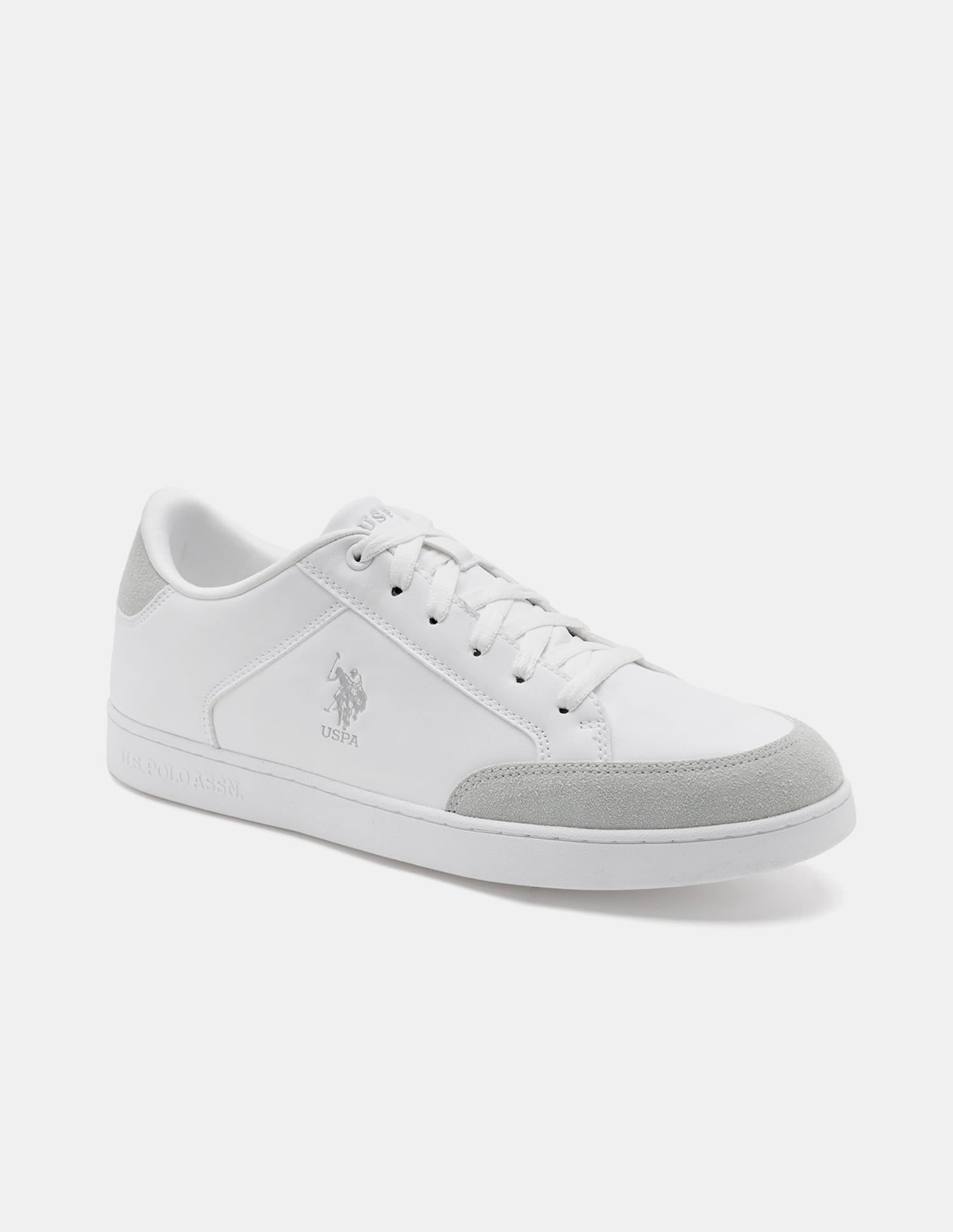 Men Vancer 2.0 Colourblocked Sneakers White - U.S. Polo Assn. India | Large