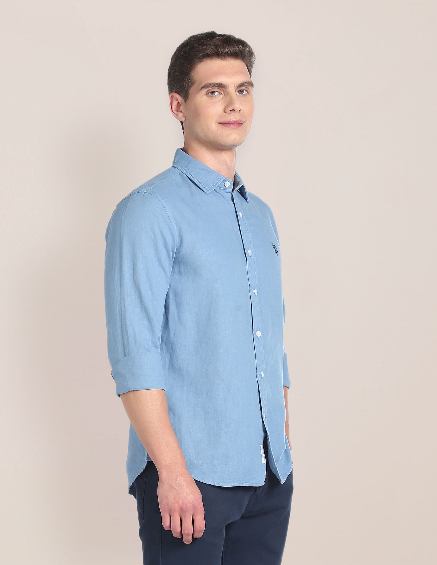 Linen Tailored Fit Shirt