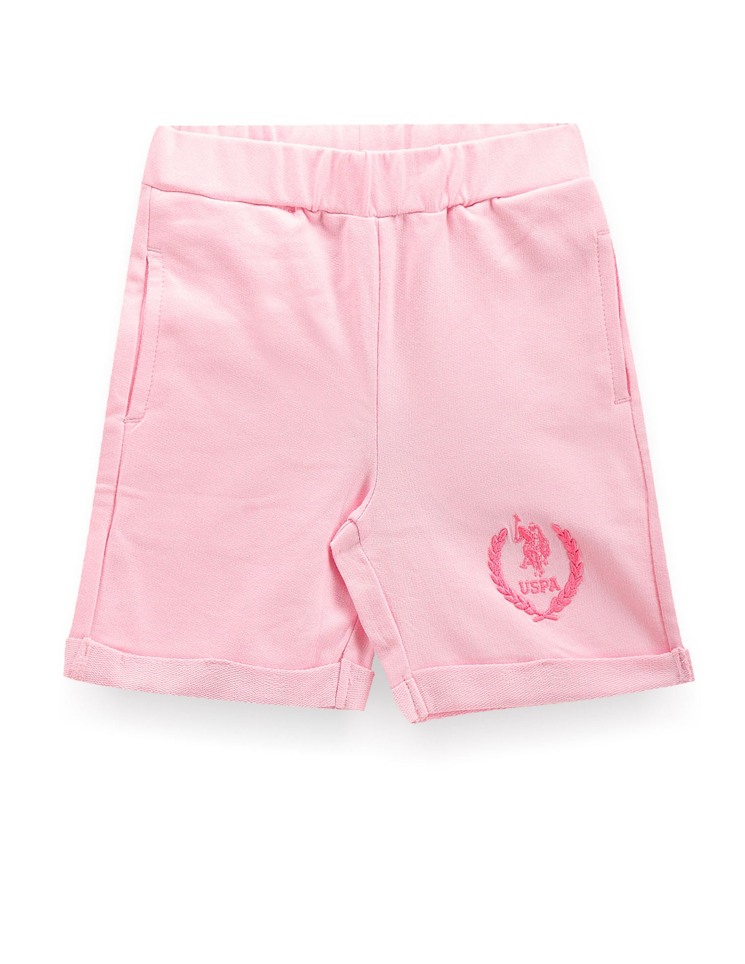 Girls Crest Knit Shorts – U.S. Polo Assn. India