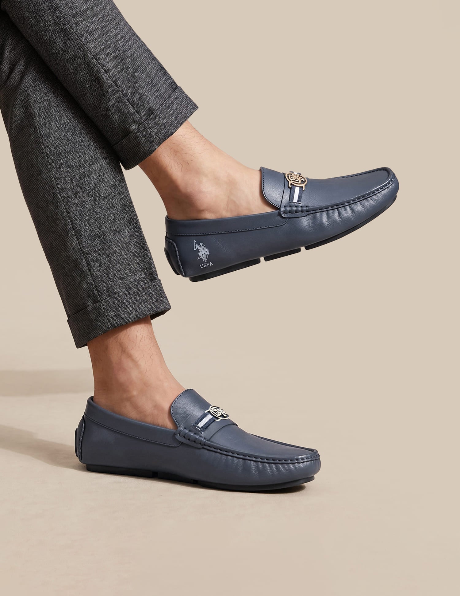 Men Fritof 4.0 Loafers Navy - U.S. Polo Assn. India | Large