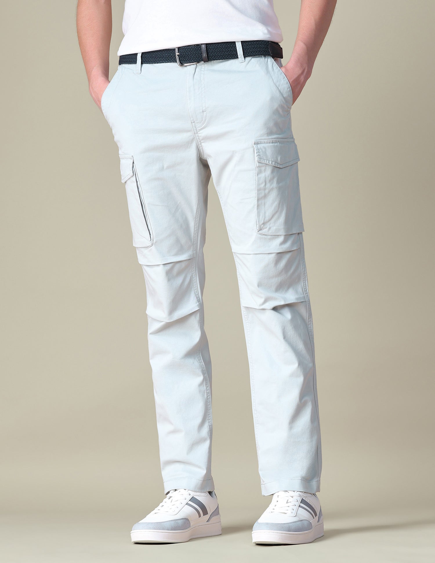 Twill Regular Fit Cargos