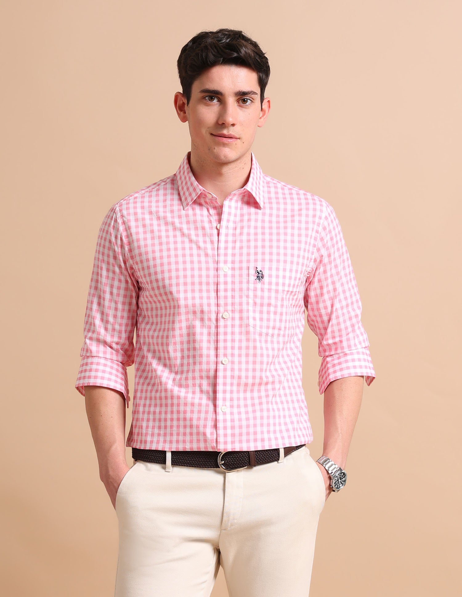 Gingham Twill Shirt